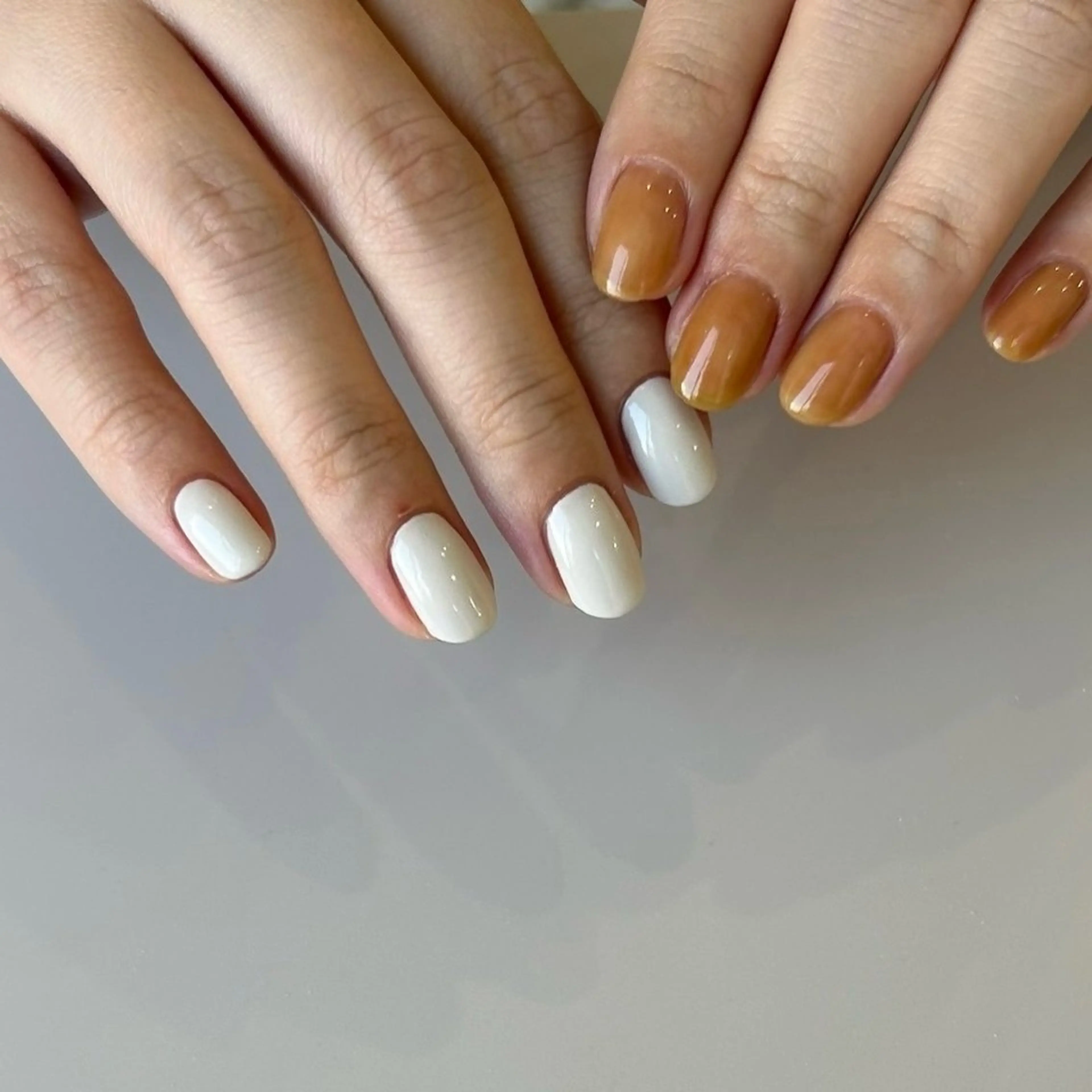 ネイル ワンカラーネイル nail‪◯ petitnanoのネイルデザイン