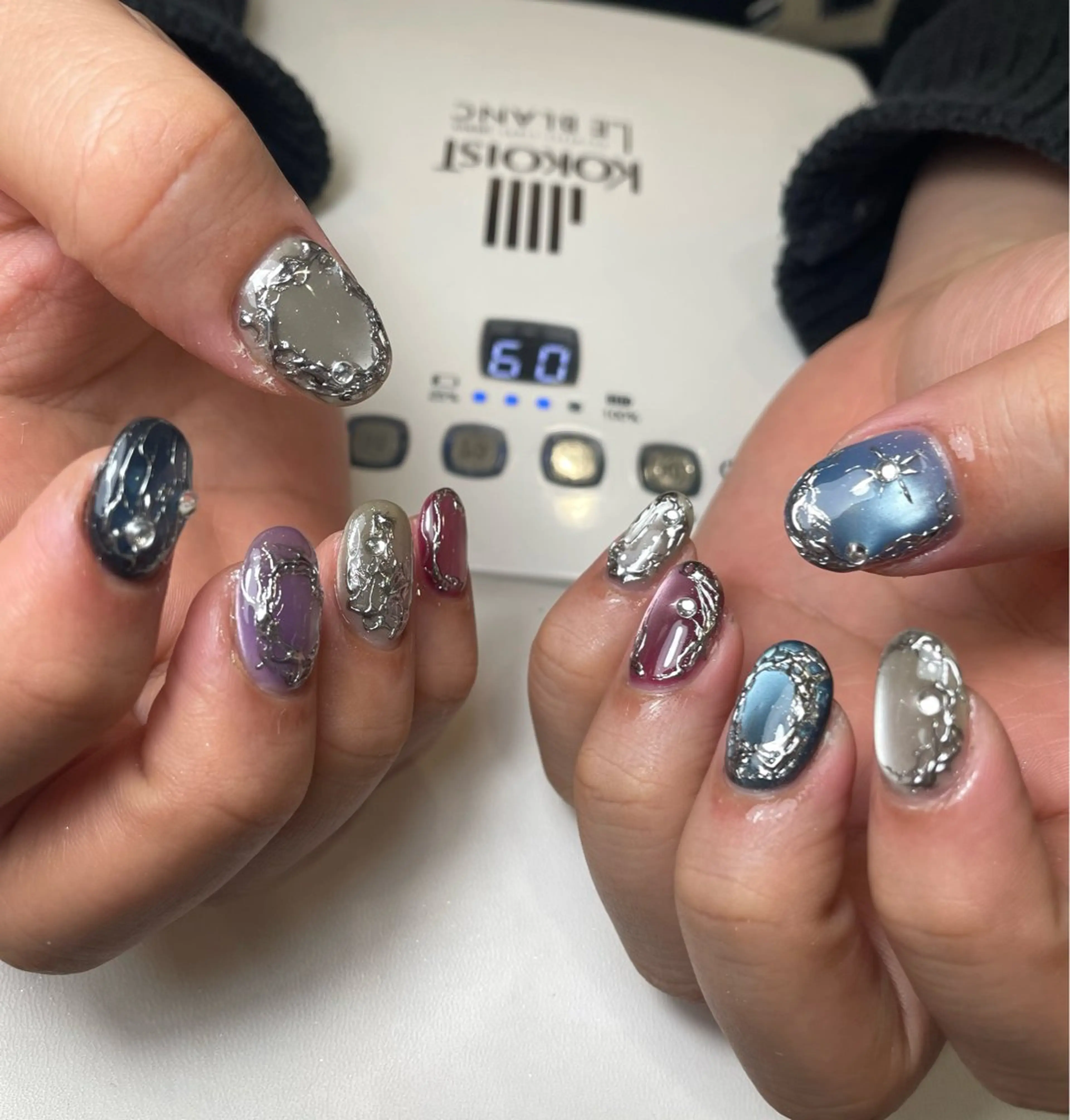 ネイル ハンドネイル ゆ きのネイルデザイン