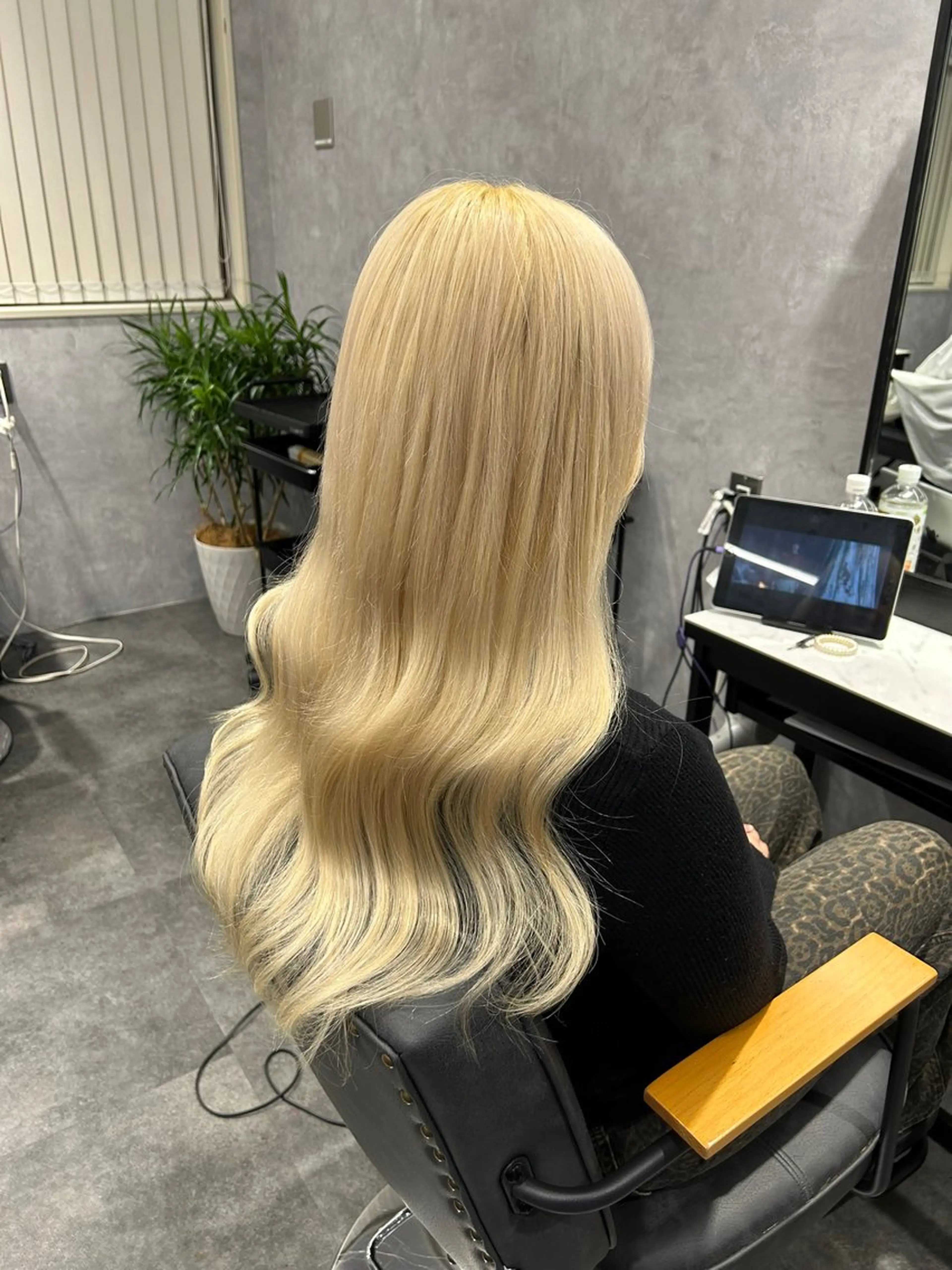 ロング プルエクステ エクステ エクステ プルエクステ/インナ ーカラー🦊はるなのヘアスタイル