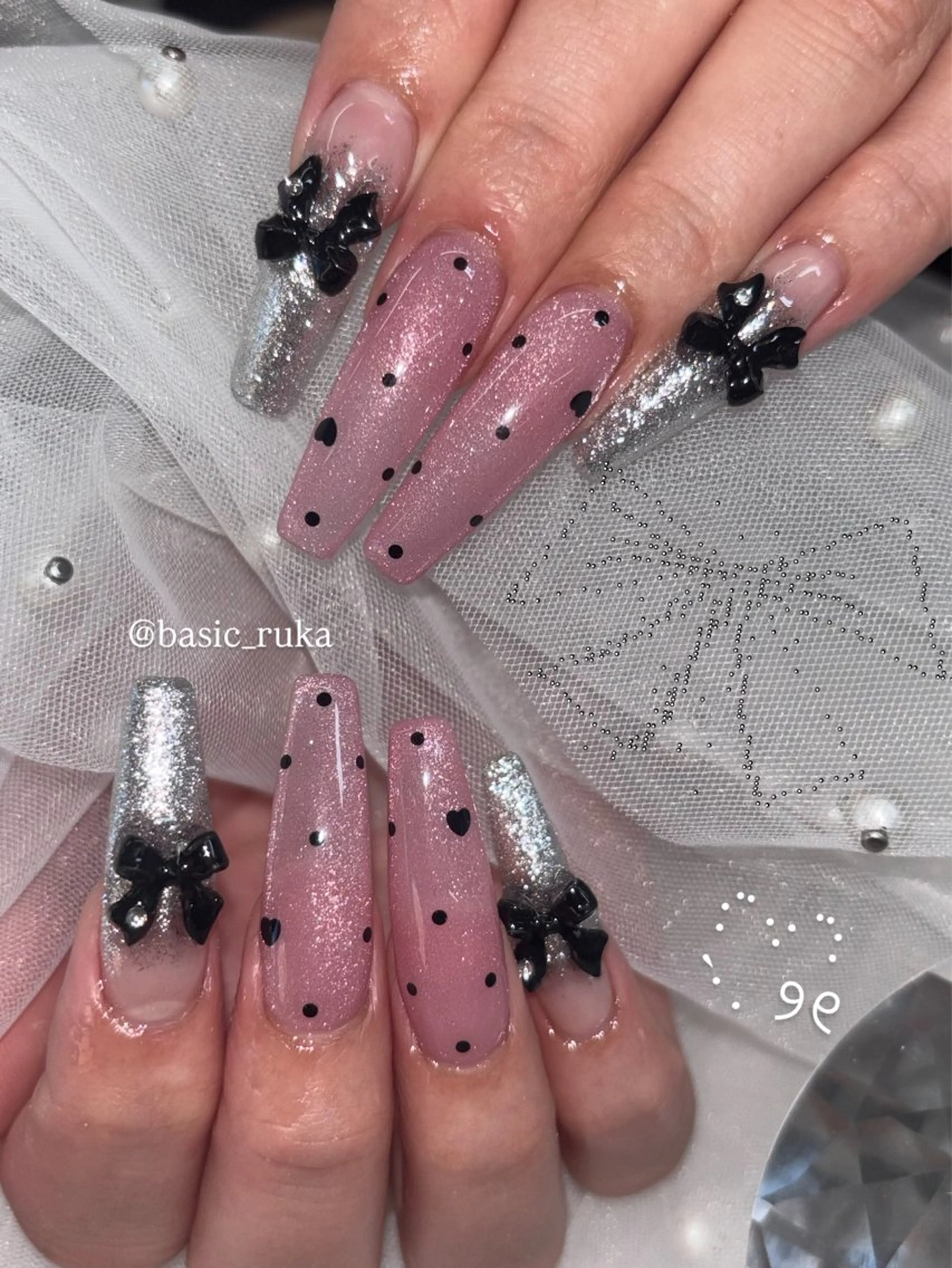 🍒フルデザインやり放題🍒長さ出し&アートやり放題♡盛り放題OK!※オフなしの写真