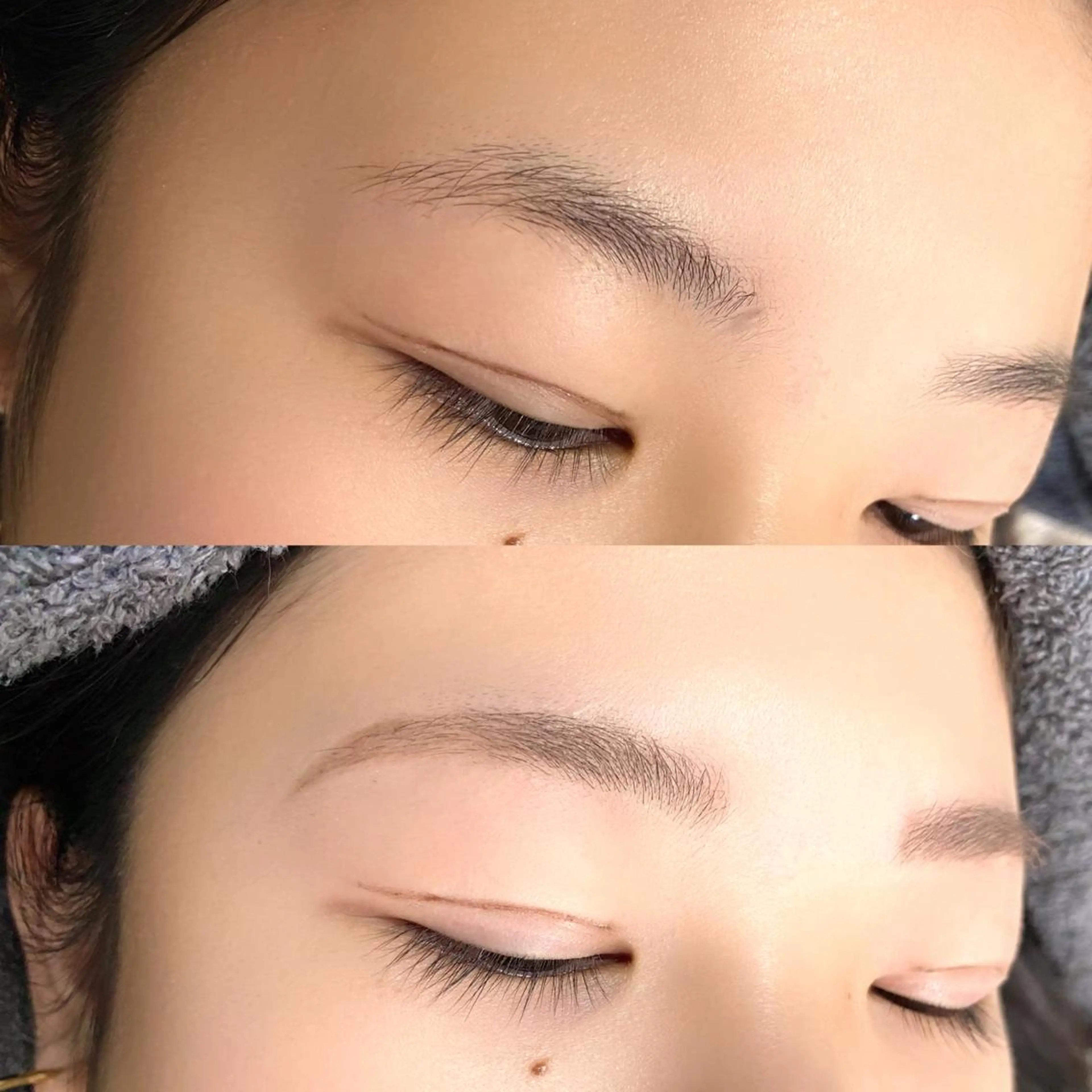 美眉スタイリングwaxメイク付きの写真