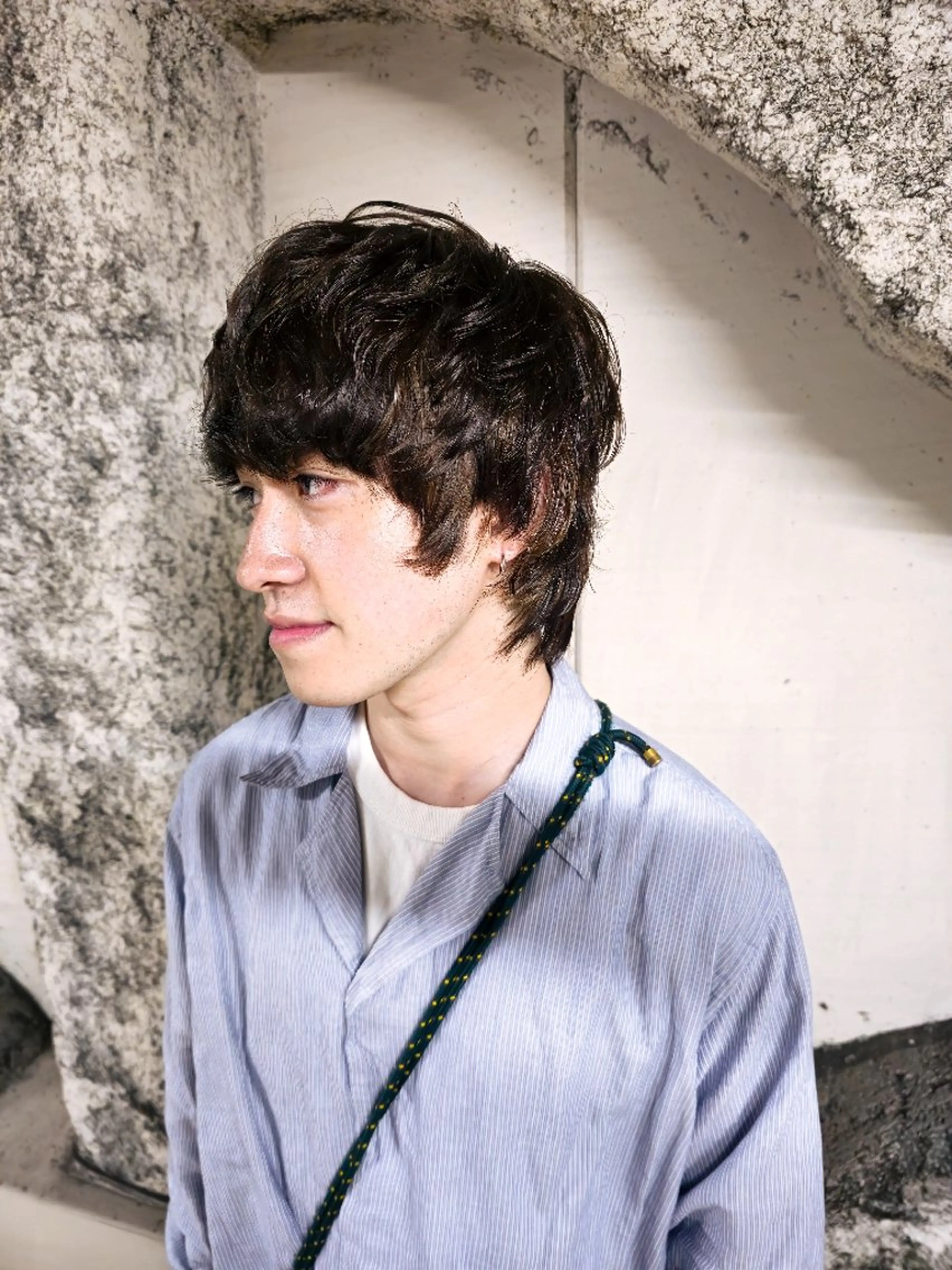 ショート OMA　片岸 信征のヘアスタイル