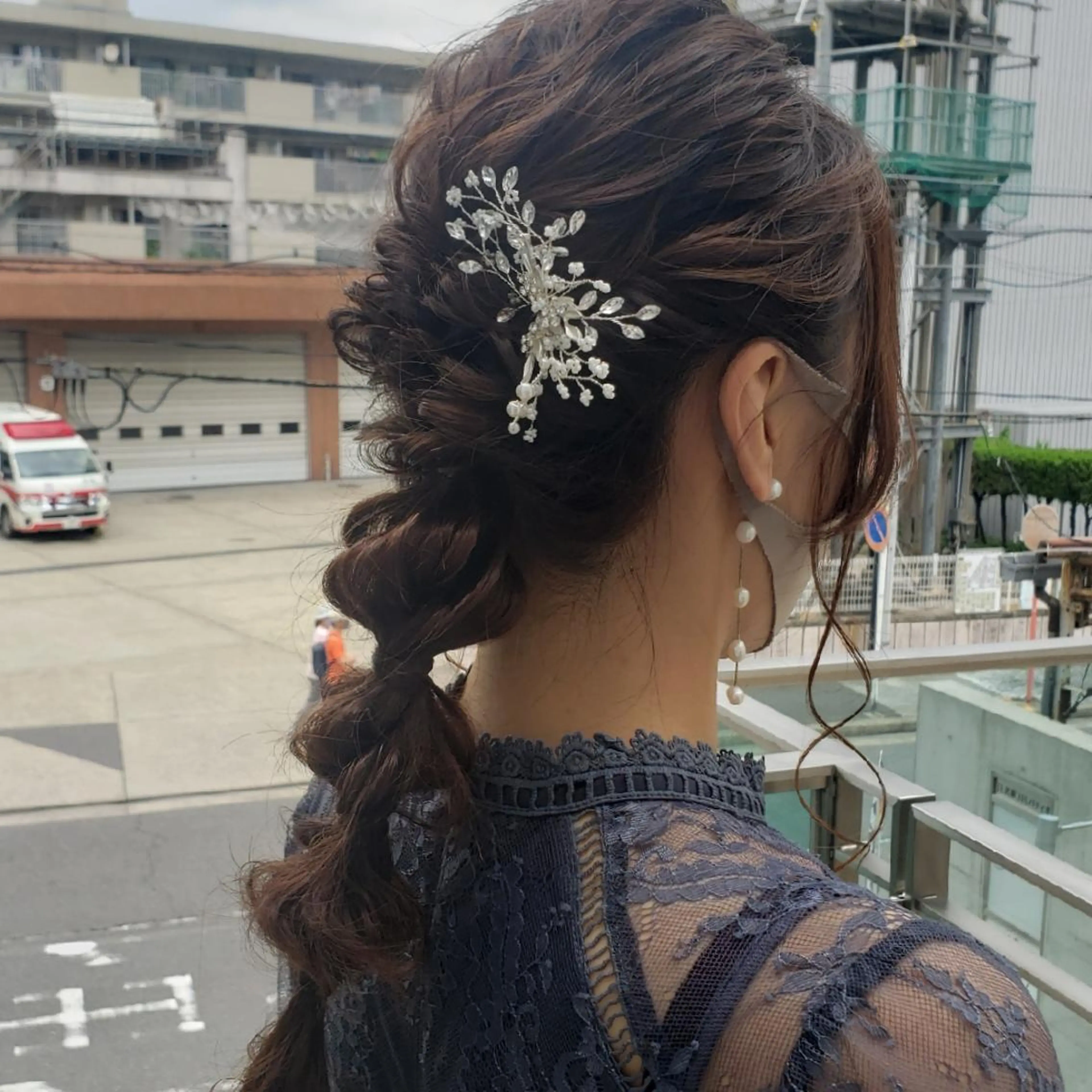 ヘアアレンジ あかね☆ヘアアレンジ /ボブ/縮毛矯正のヘアスタイル