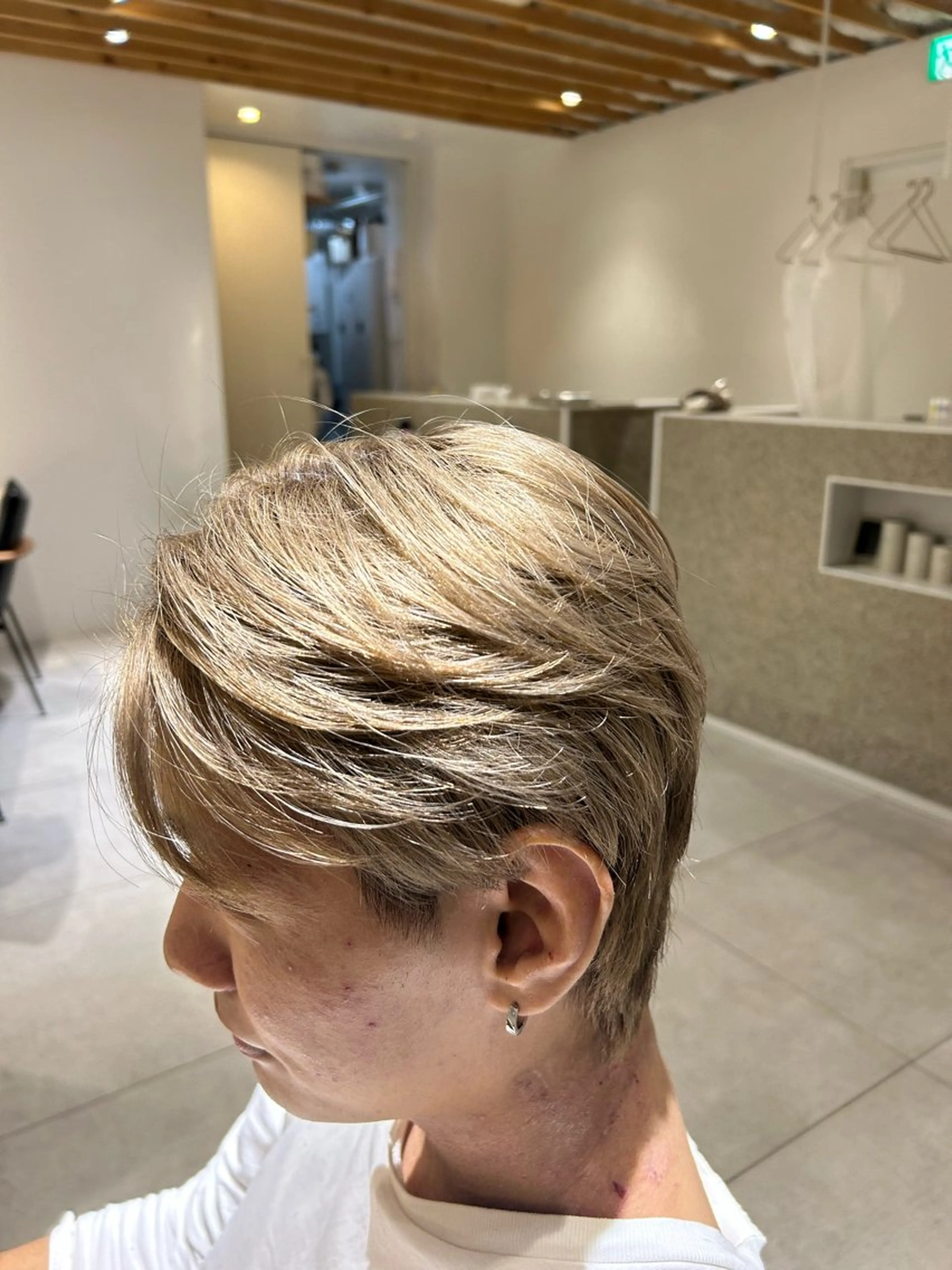 メンズ カット ヘッドスパ three.北浜所属・前竹 那生のヘアスタイル