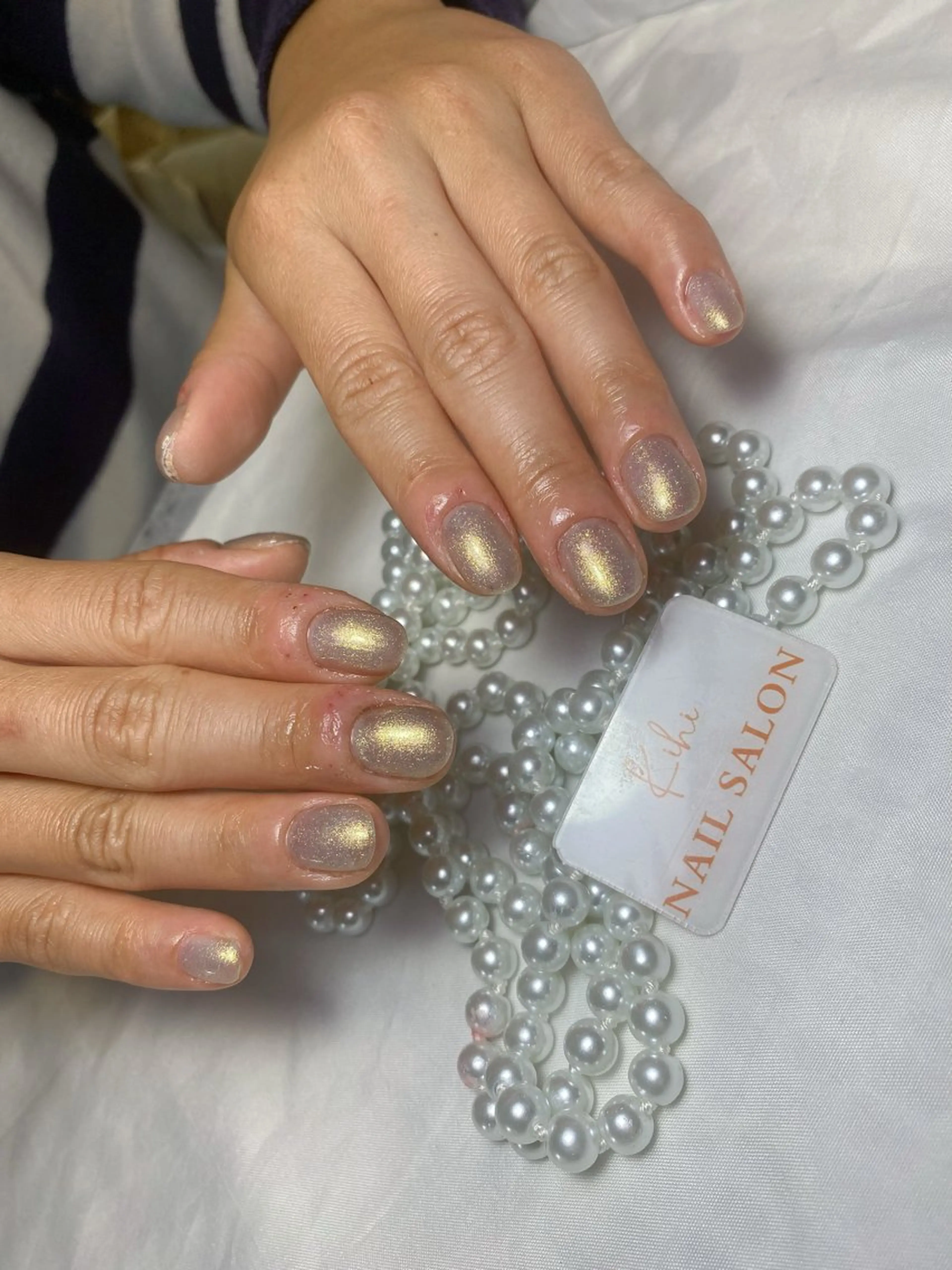 ネイル アートネイル フレンチネイル ジェルネイル グラデーション 韓国ネイル 村中 ハナのネイルデザイン