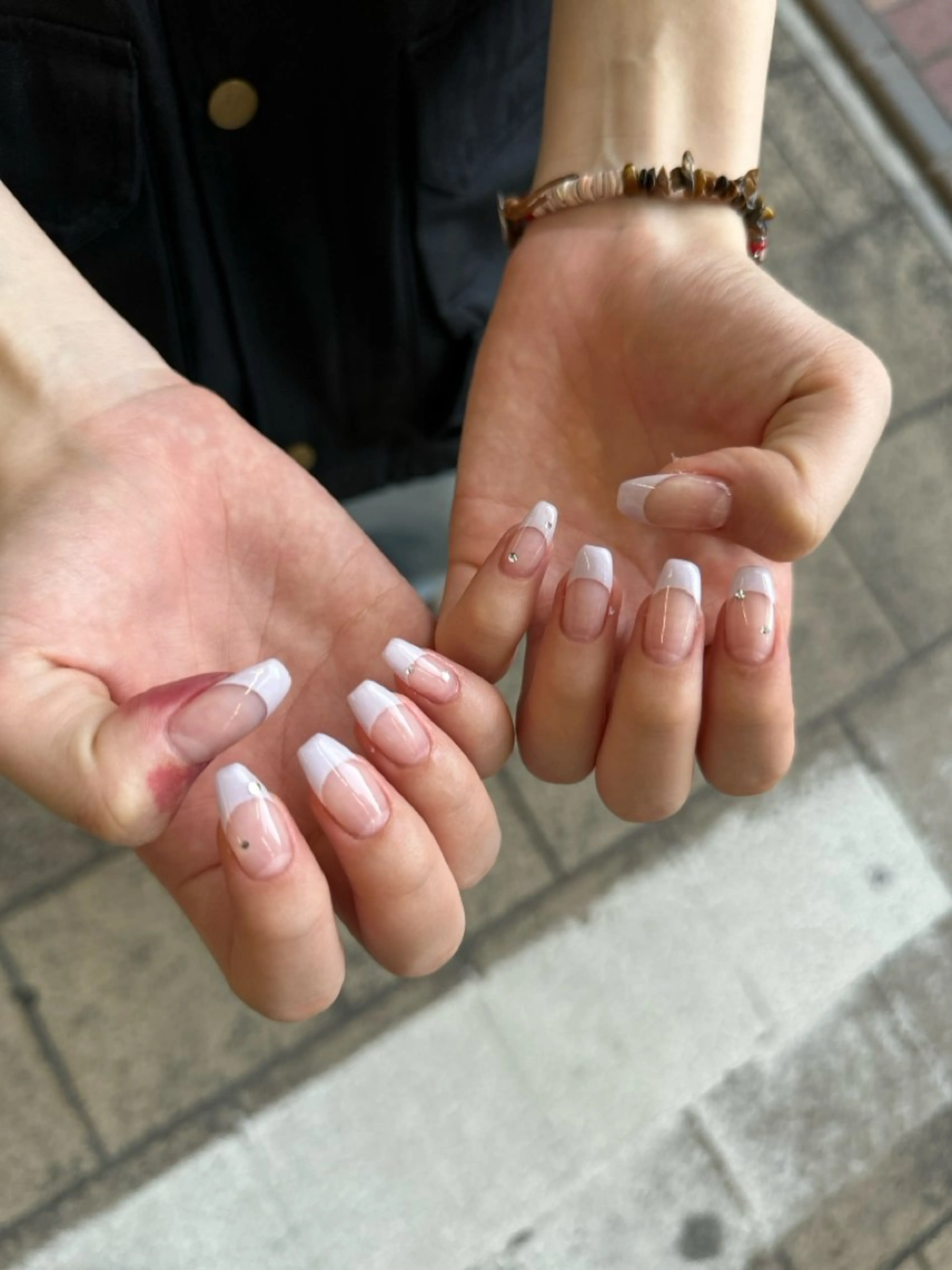 ネイル フレンチネイル ハンドネイル フットネイル nail salon  ∞ mikanal ∞所属・nailsalon ∞ ﾐｶﾅﾙ ∞のネイルデザイン