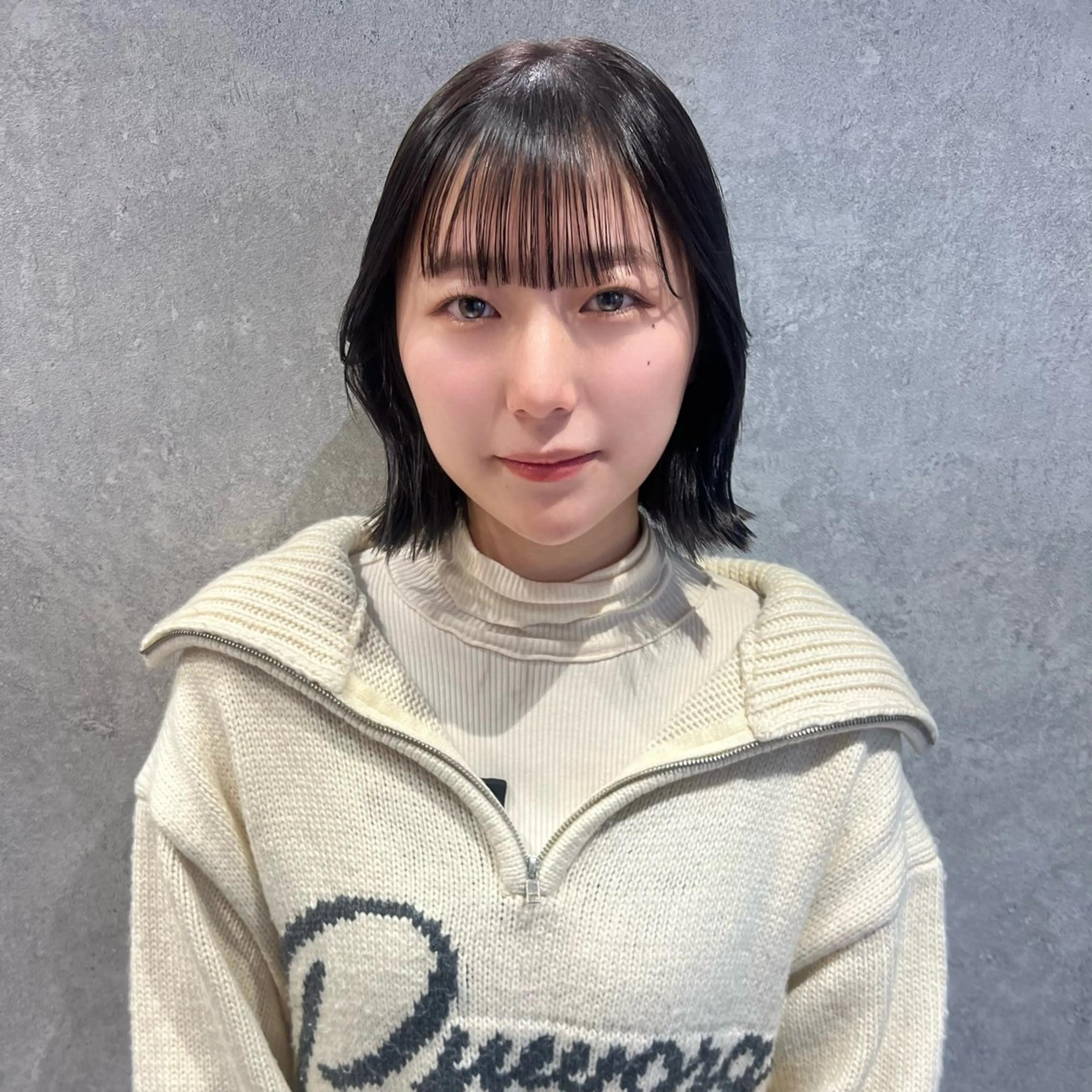 ミディアム ヘアカラー トリートメント AI TOKYO　S所属・mizuki 【韓国レイヤー】のヘアスタイル