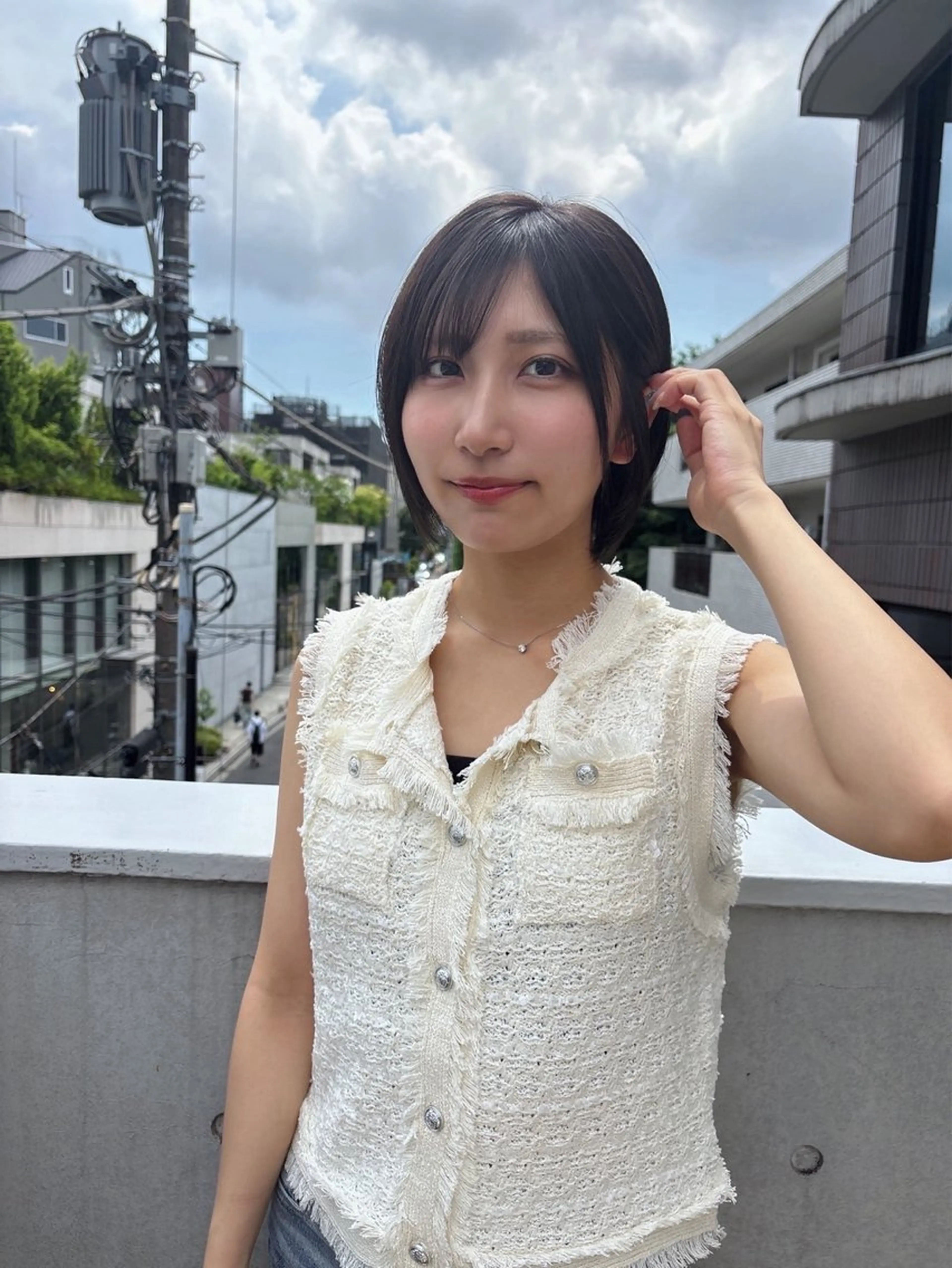 ショート 似合わせカット ショートヘア s.hairsalon所属・S.表参道/ 菜々海のヘアスタイル