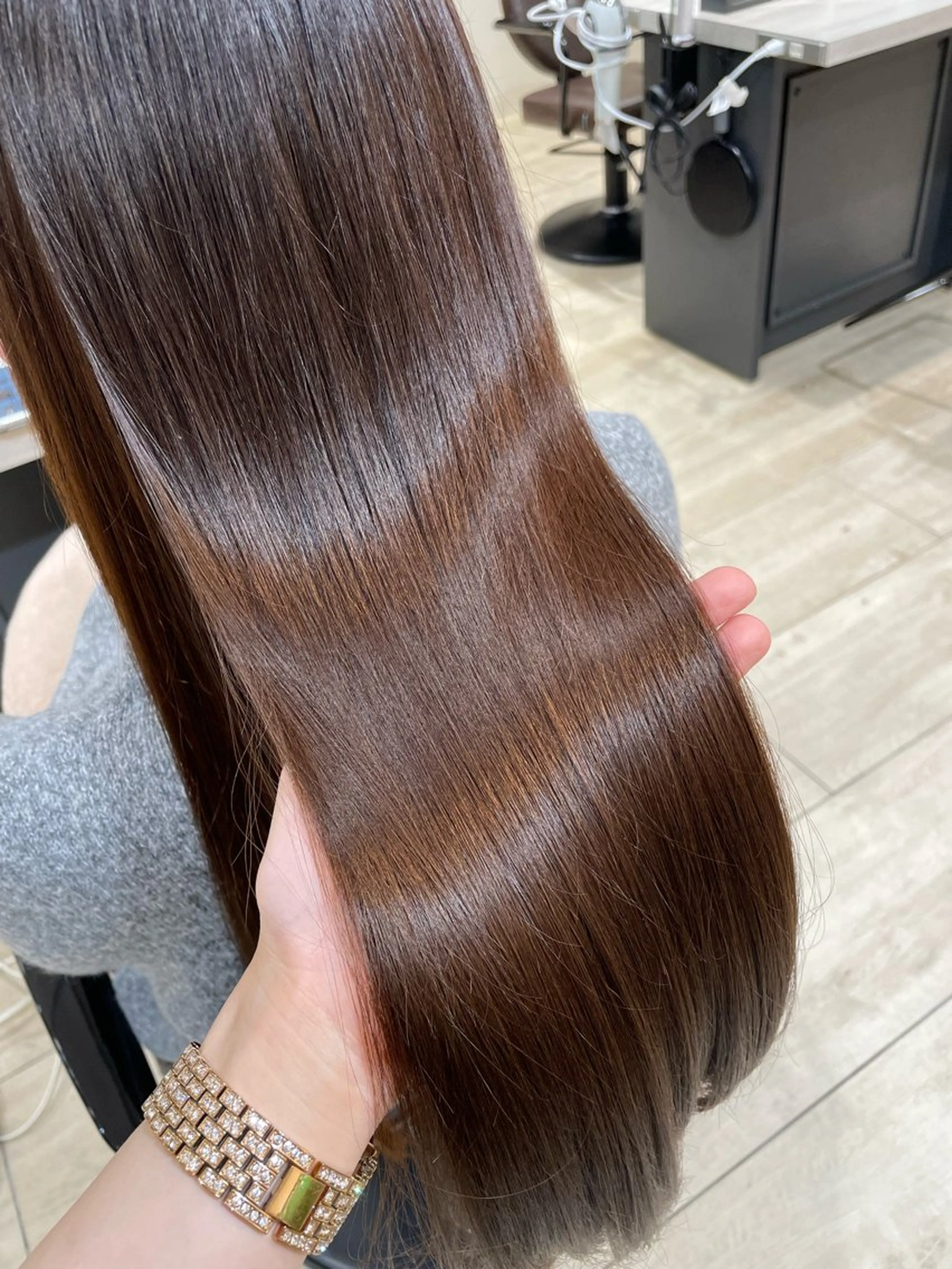 ロング Euphoria 銀座店所属・Euphoria 銀座 みおこのヘアスタイル