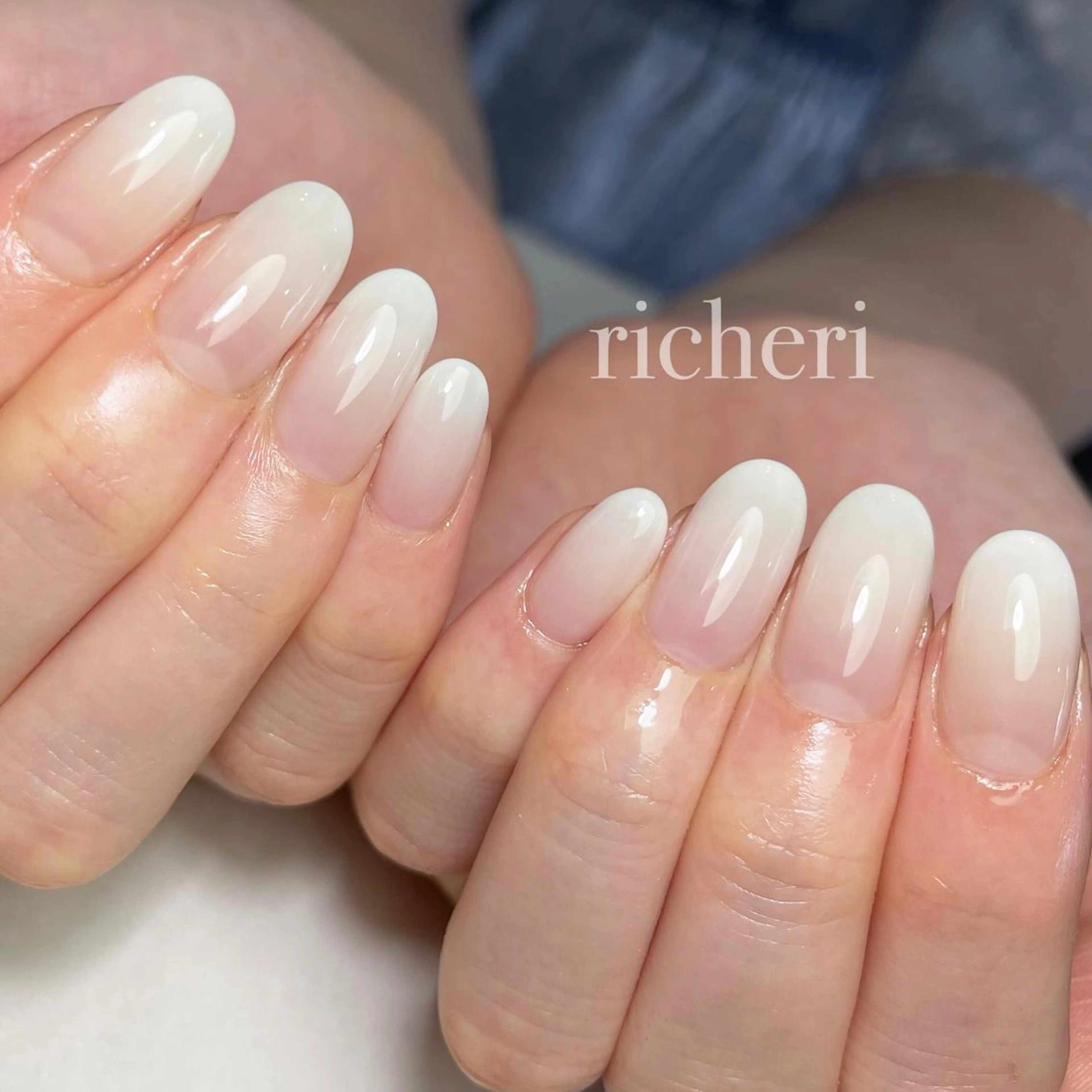 ミディアム ネイル ハンドネイル richeri beautyのエステ・リラクイメージ