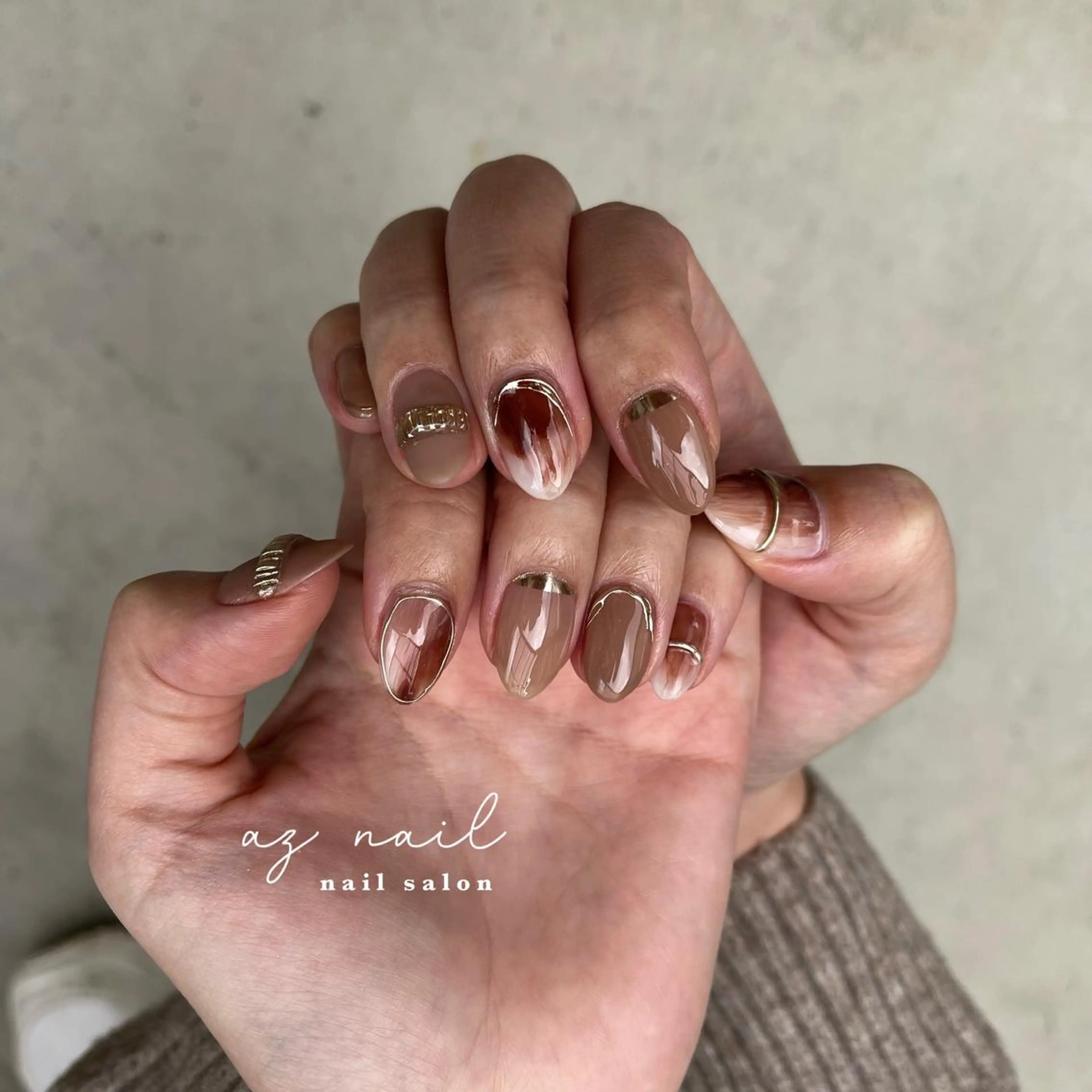 ネイル 井上 梓のネイルデザイン