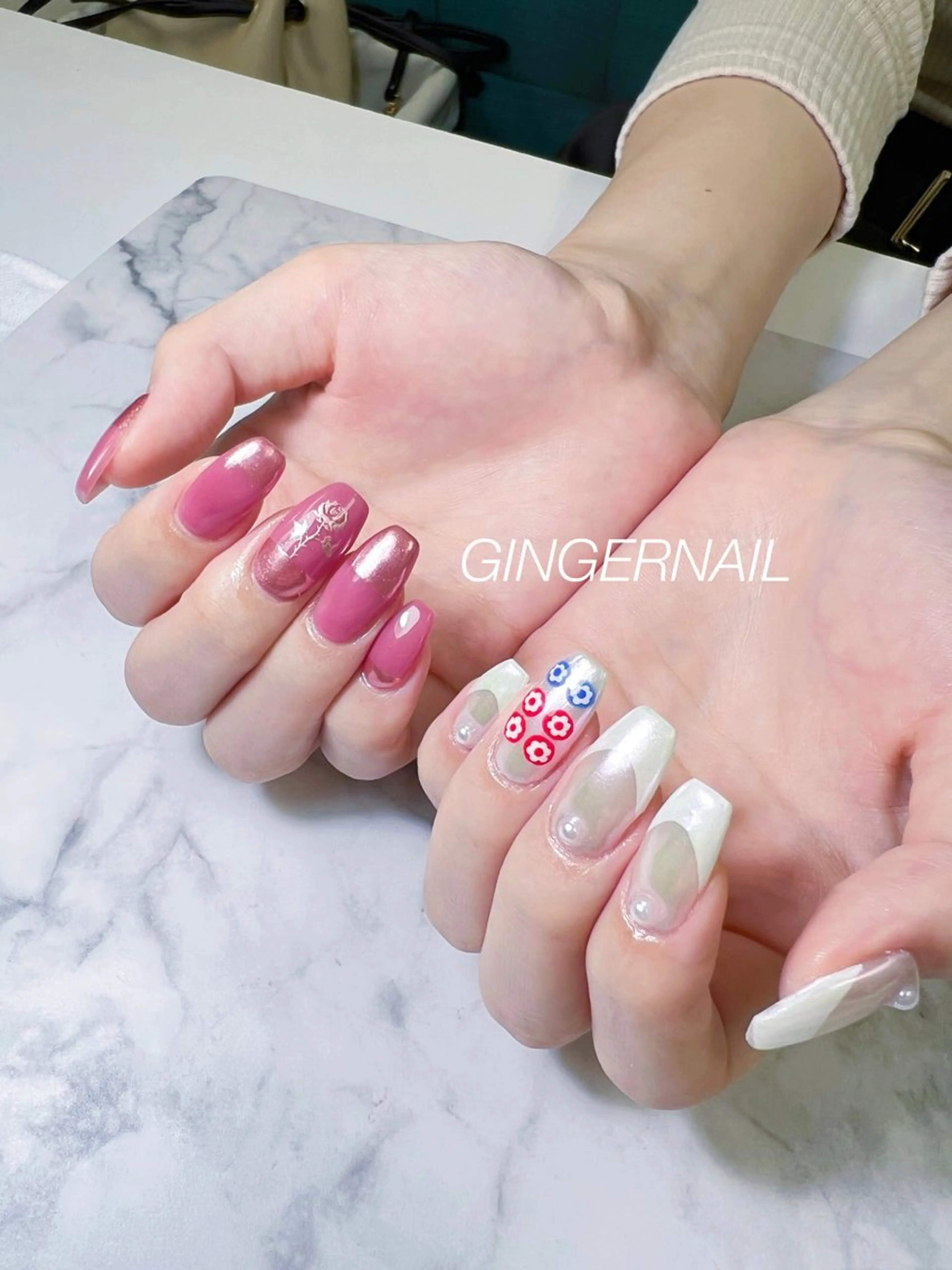 ネイル ハンドネイル ハンドケア GINGER NAIL所属・代々木 GINGERNAILのネイルデザイン
