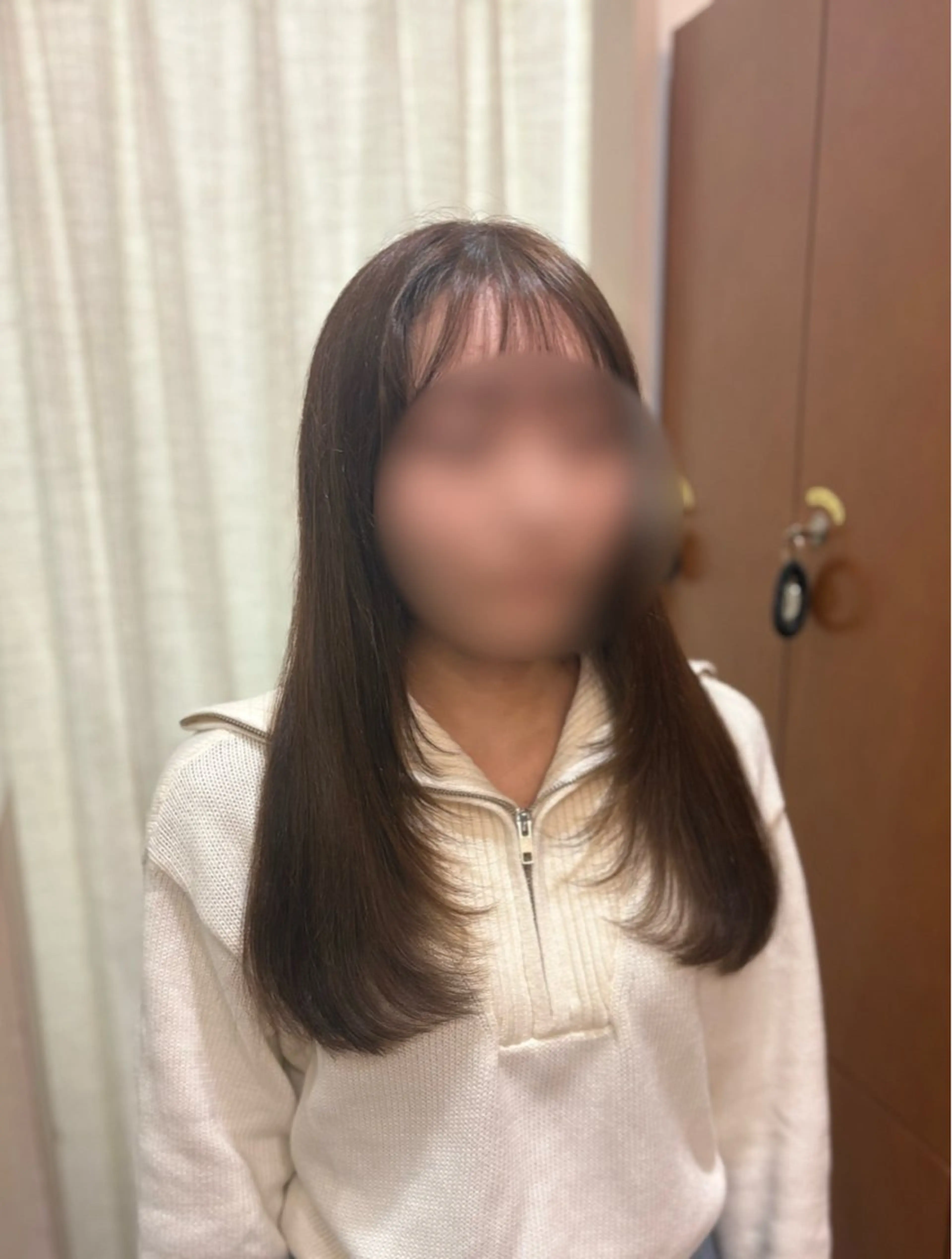 ロング カラー カット ヘアカラー トリートメント 🎀透明感カラー 🐈ナズナのヘアスタイル