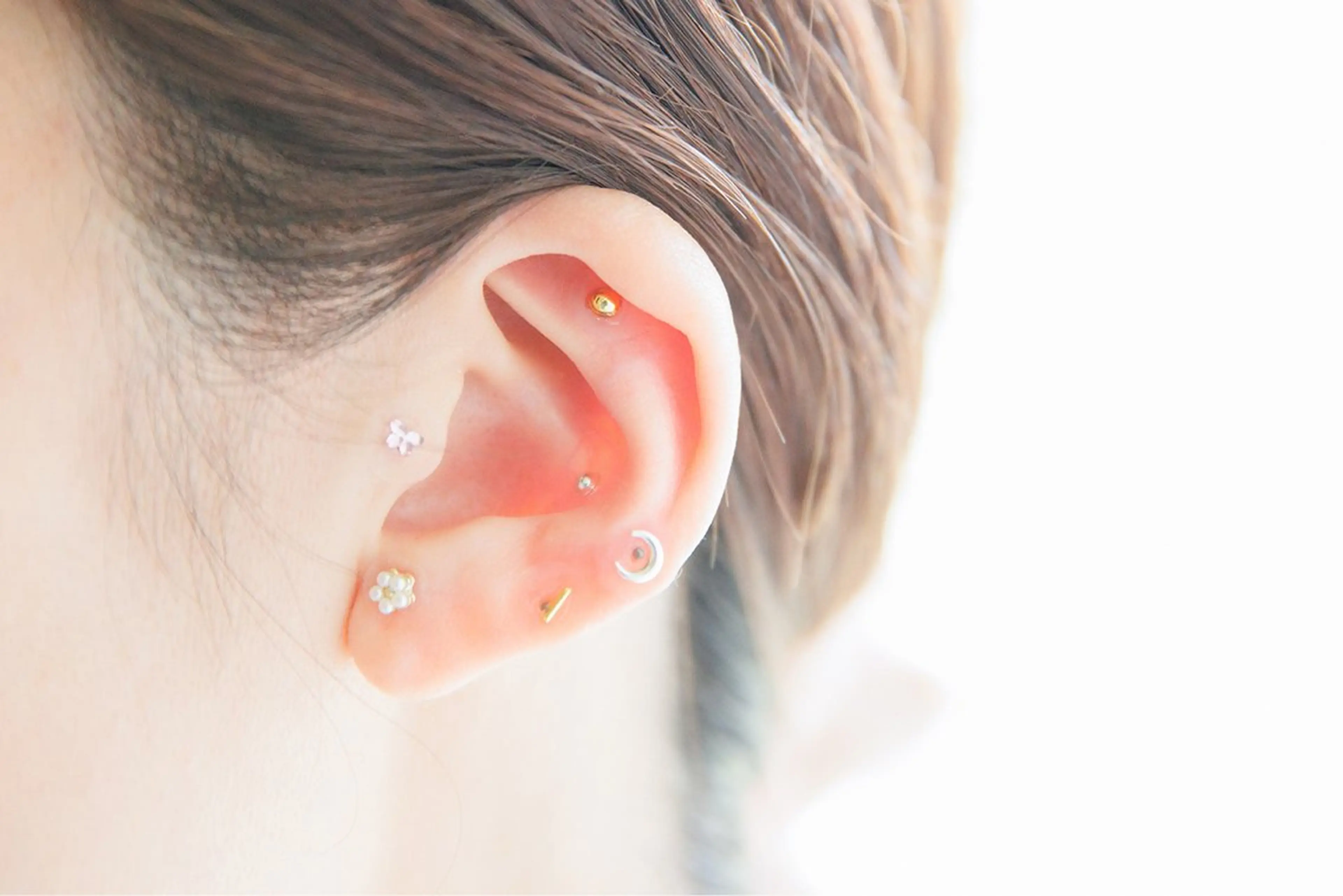 【看護師監修】選べる効果💎耳つぼジュエリー6粒 ¥3,300の写真