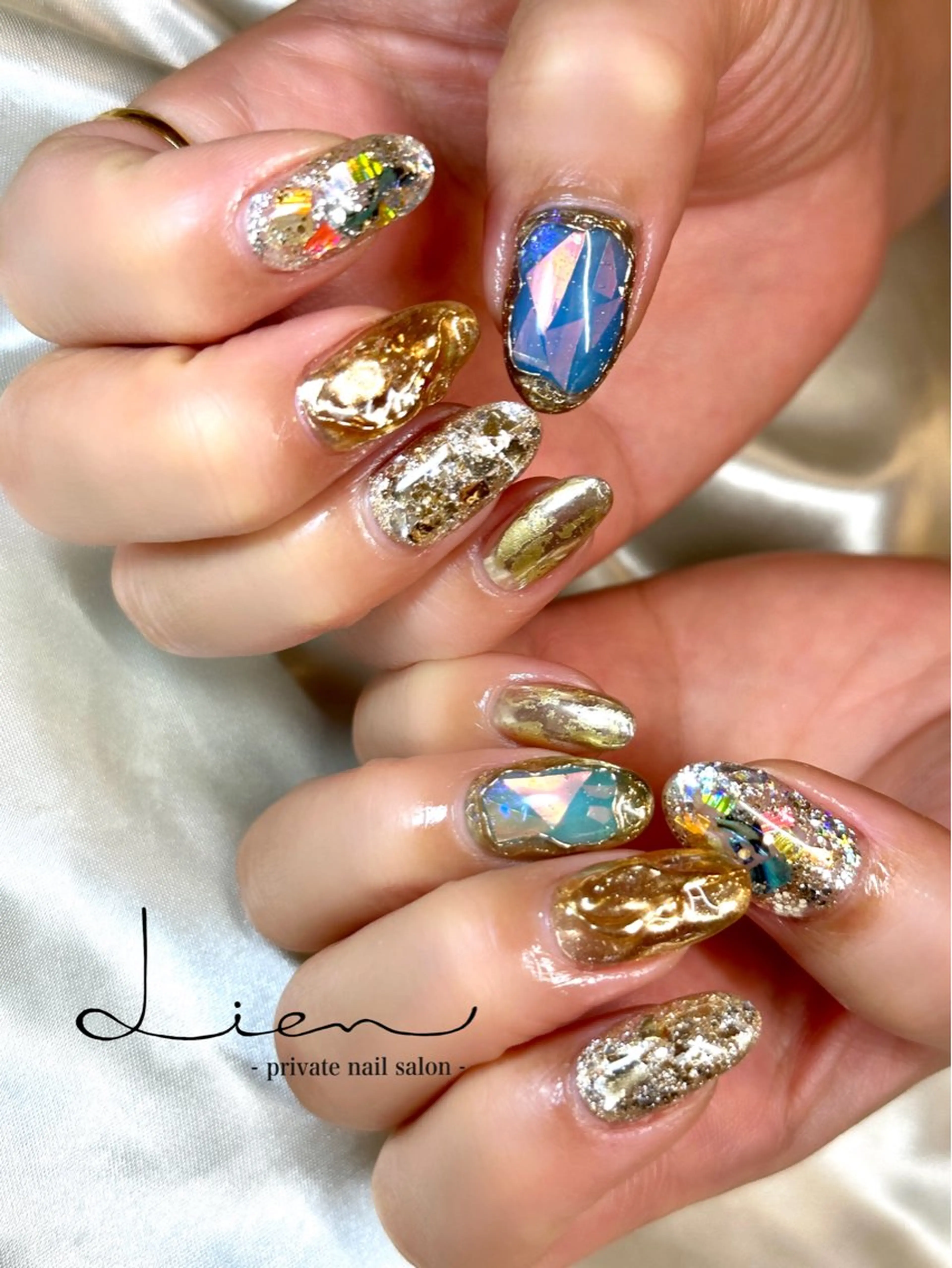 ネイル ハンドネイル Lien 【リアン】北堀江のネイルデザイン