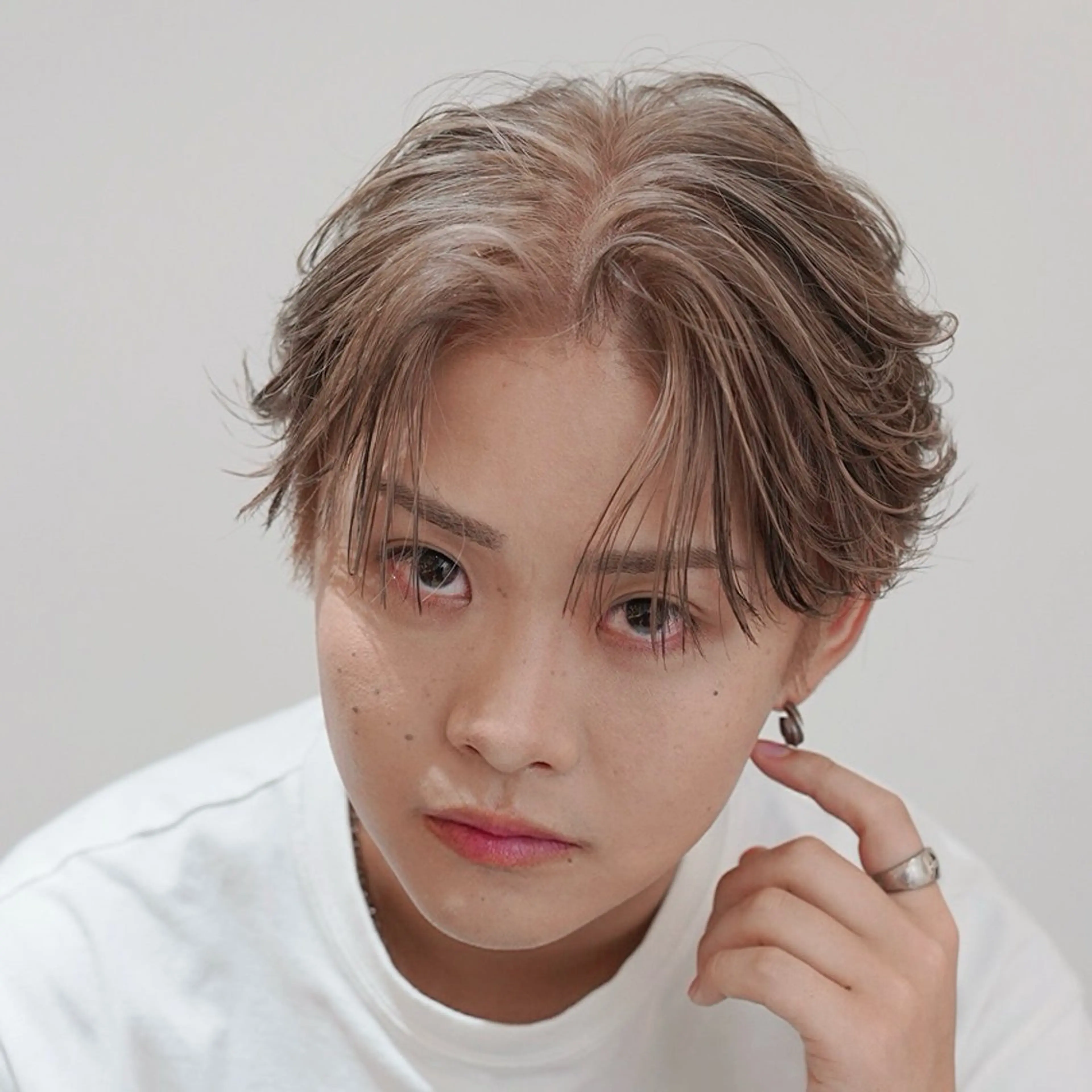 カラー メンズ カルマパーマ メンズ韓国風 メンズパーマ カット ヘアカラー トリートメント 【メンズ特化✨】 縮毛矯正/千原涼麻のヘアスタイル