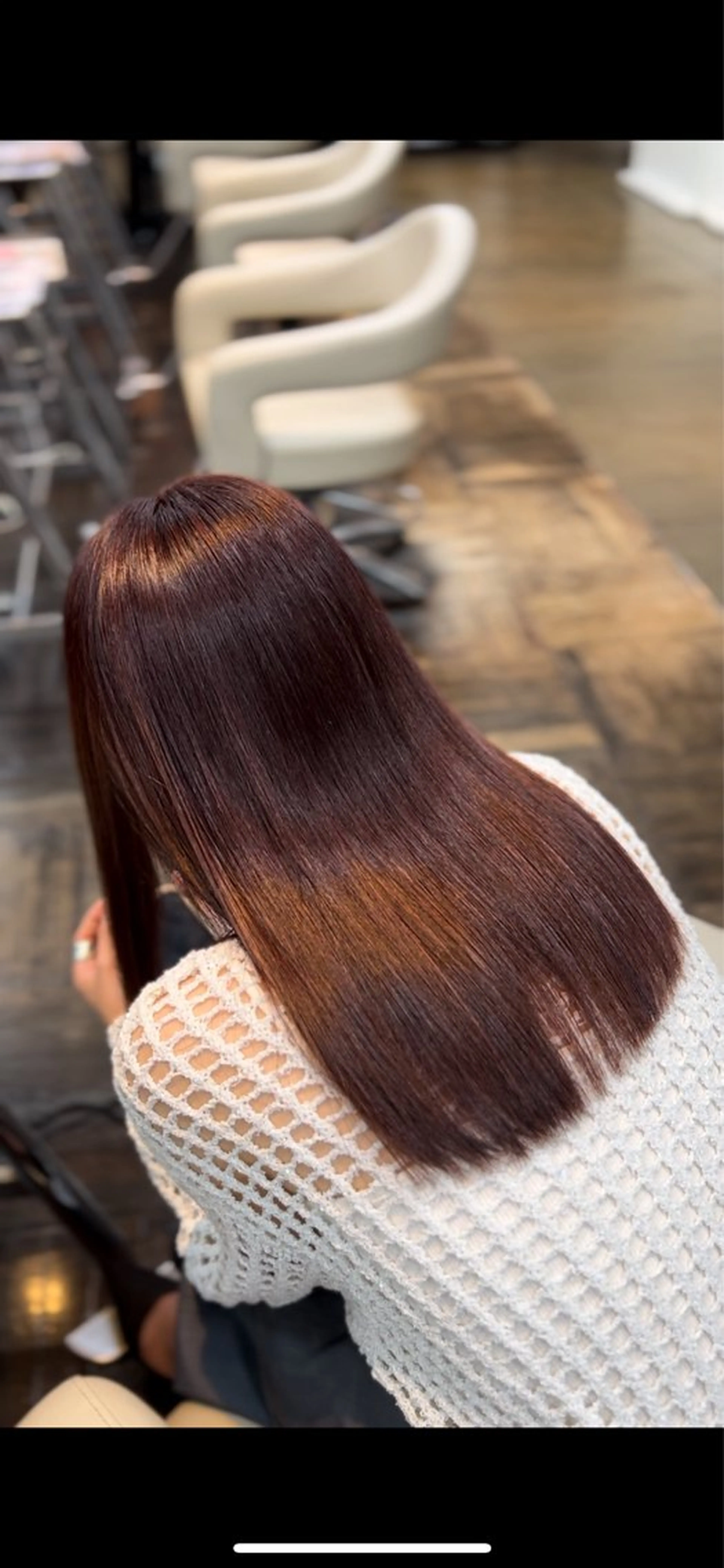 ミディアム 阿倍野/髪質改善 /縮毛矯正/坪田幸広のヘアスタイル