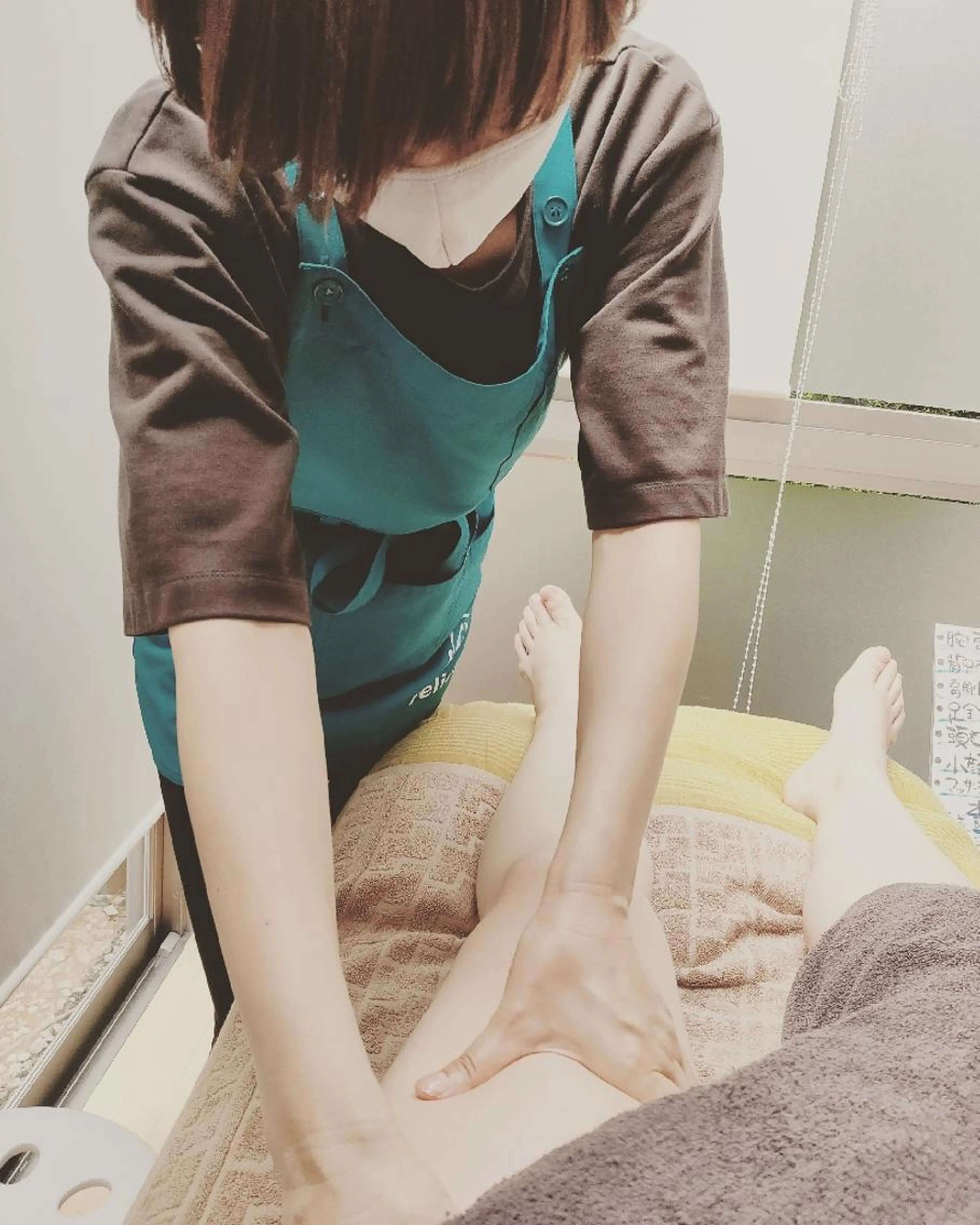 下半身集中 足痩せオイルトリートメントの写真