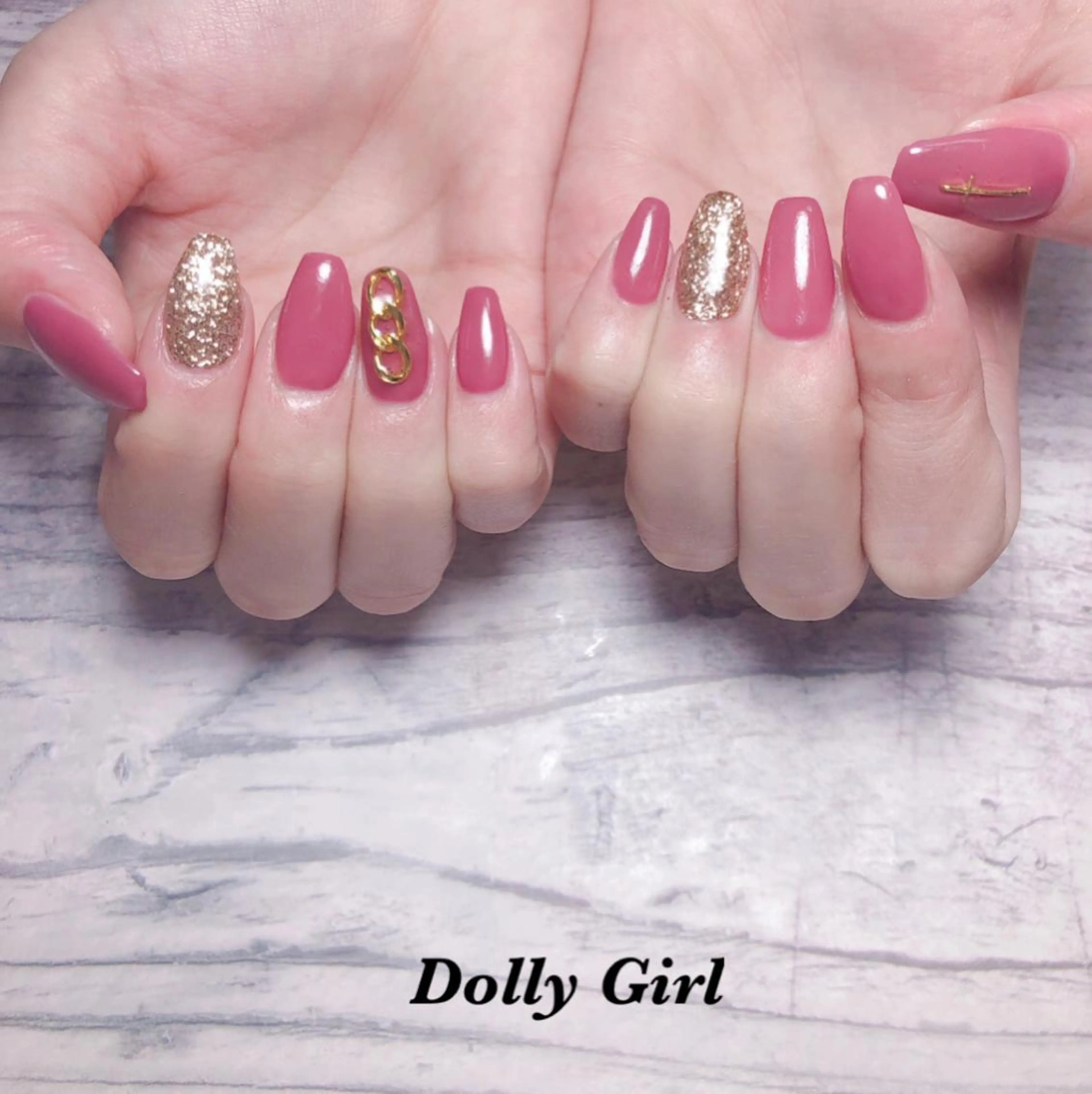 ネイル 個室ネイルサロンDolly  Girl〜ドーリーガール〜所属・DollyGirl KYOKOのネイルデザイン