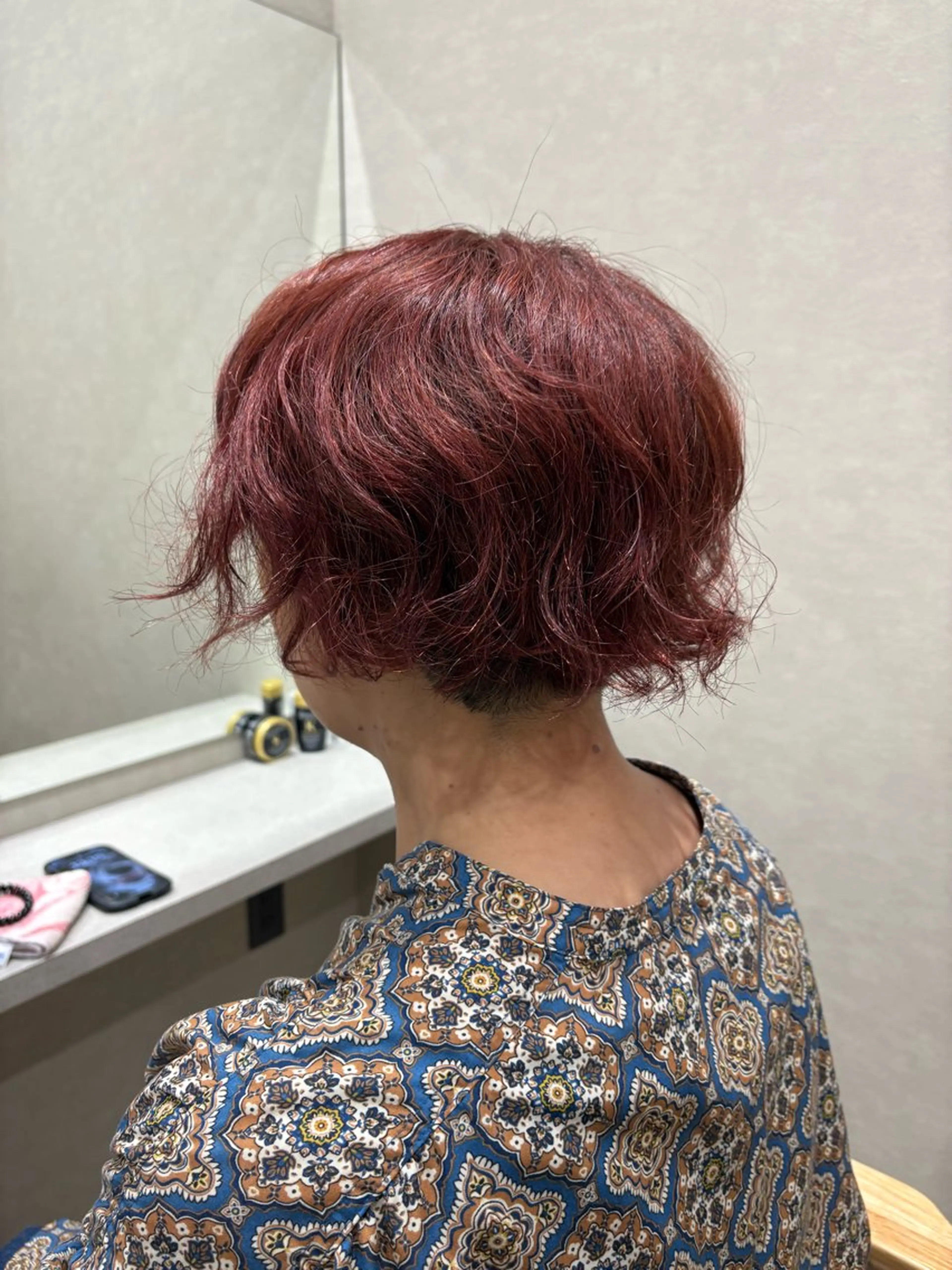 ショート カラー number大分/ 磯部栞里のヘアスタイル