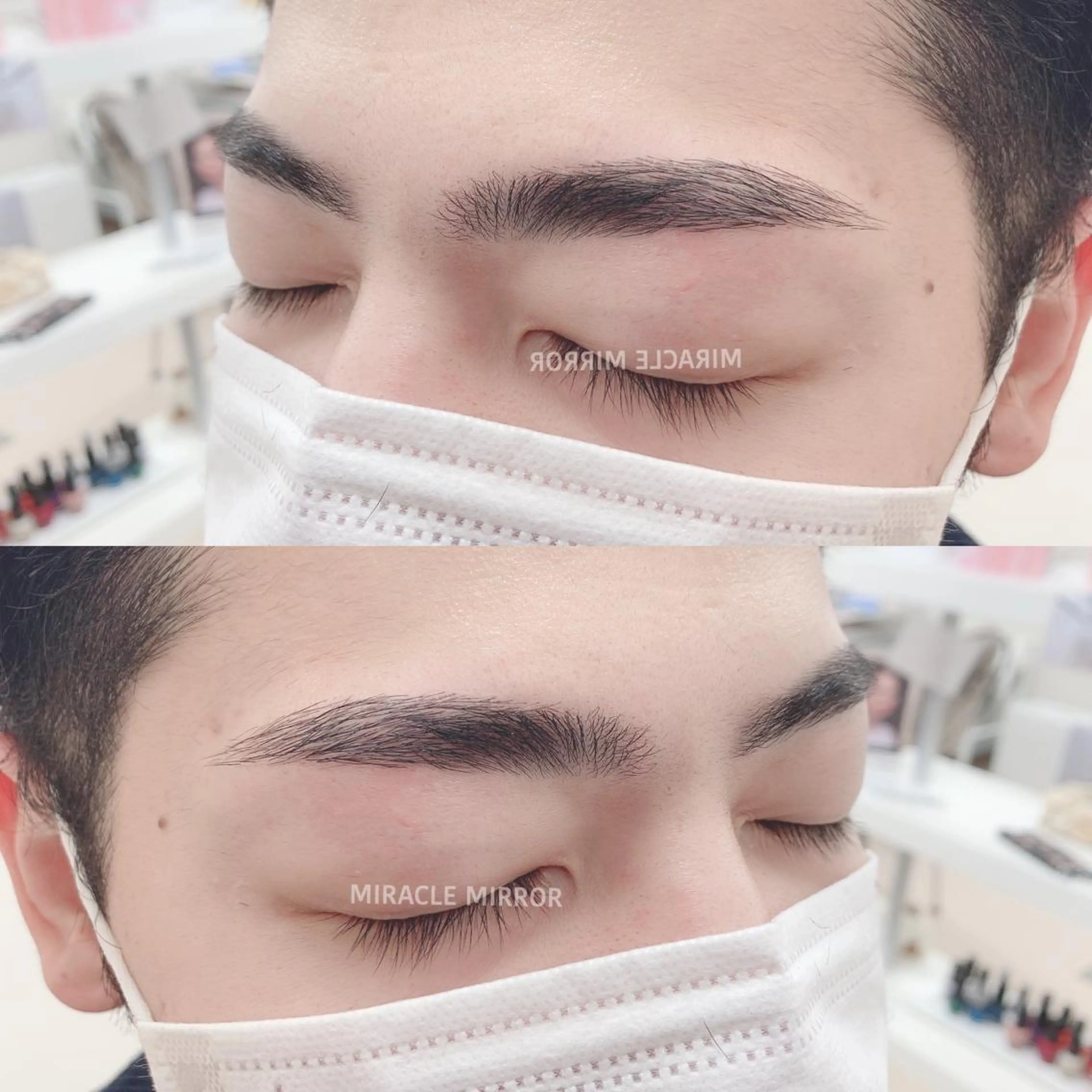 メンズ ネイル マツエク・マツパ ミラクル ミラーのマツエク・マツパデザイン