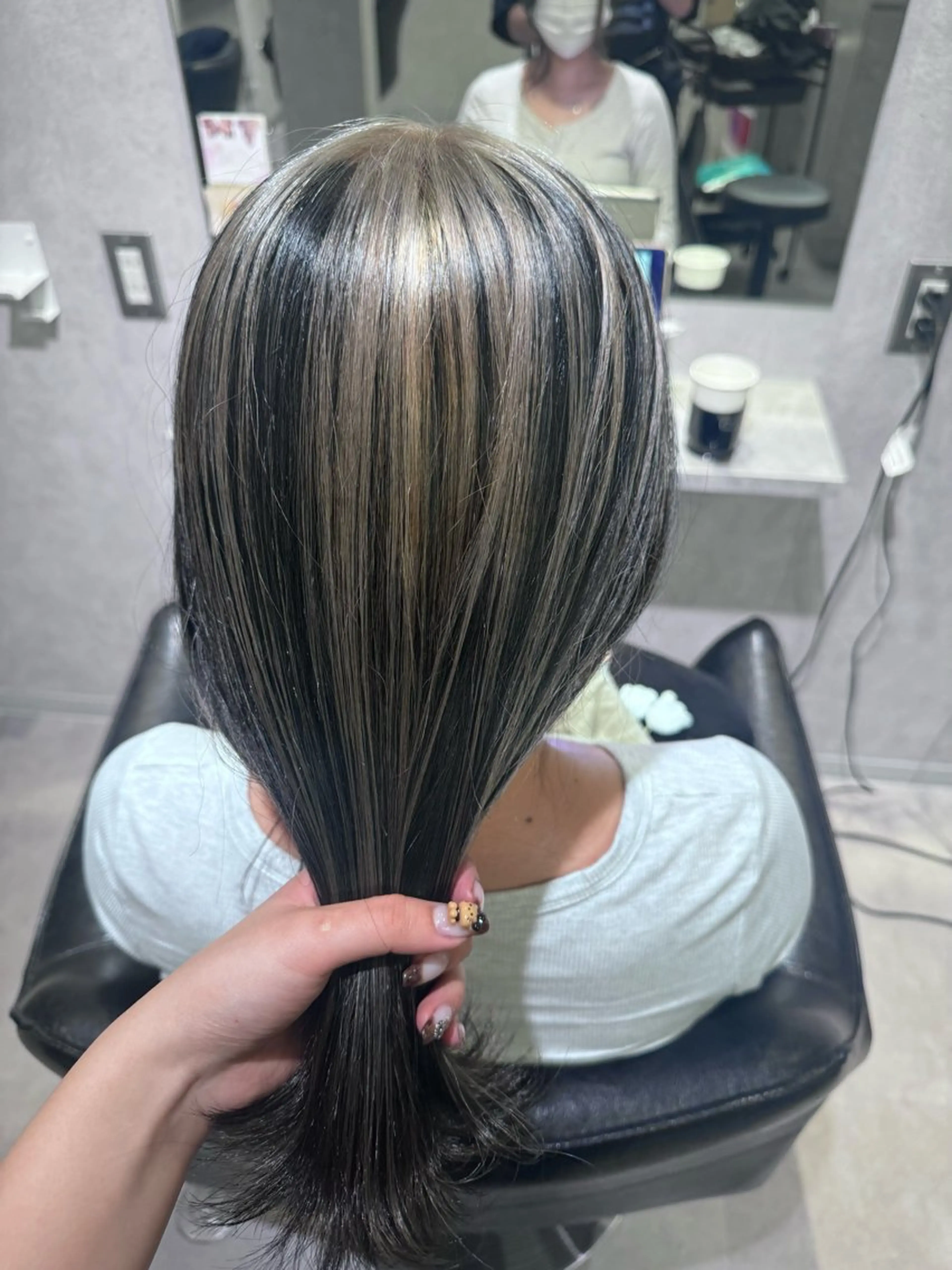 ミディアム ヘアカラー kurune所属・kurune chikaのヘアスタイル