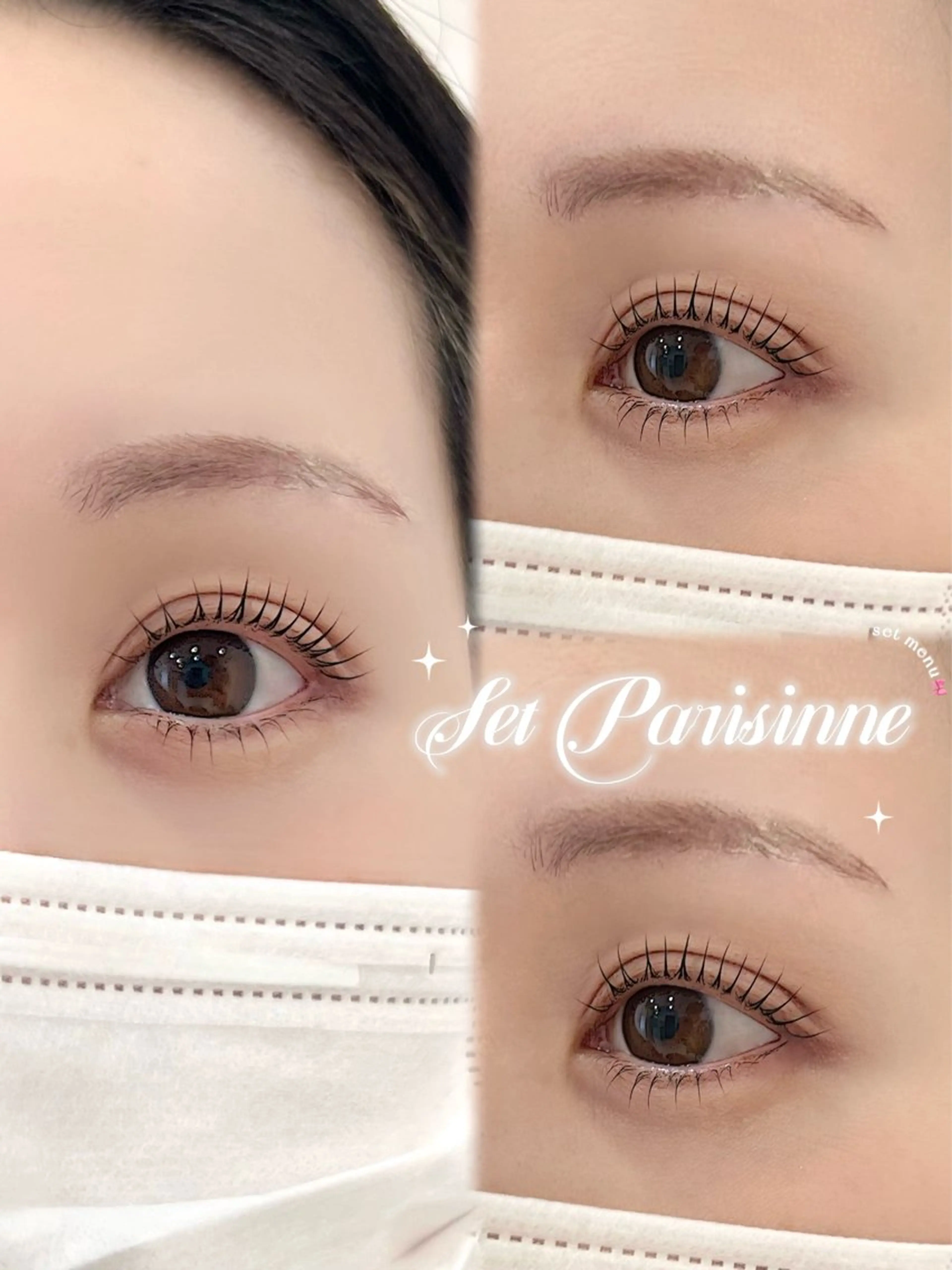 マツエク・マツパ マツパ N a t s u m e 🎀🌙のマツエク・マツパデザイン