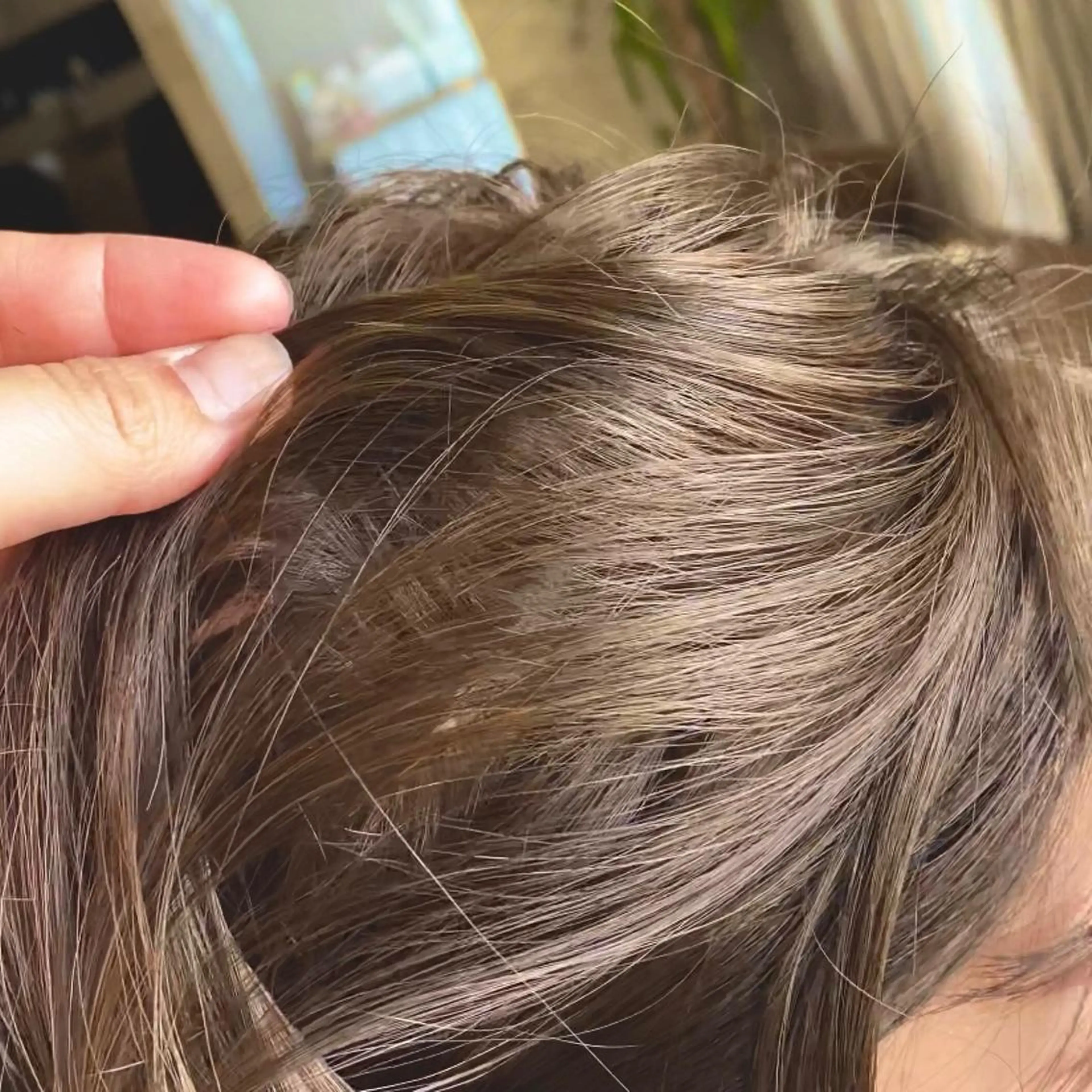 ロング カラー 透明感カラー のがわ かえのヘアスタイル