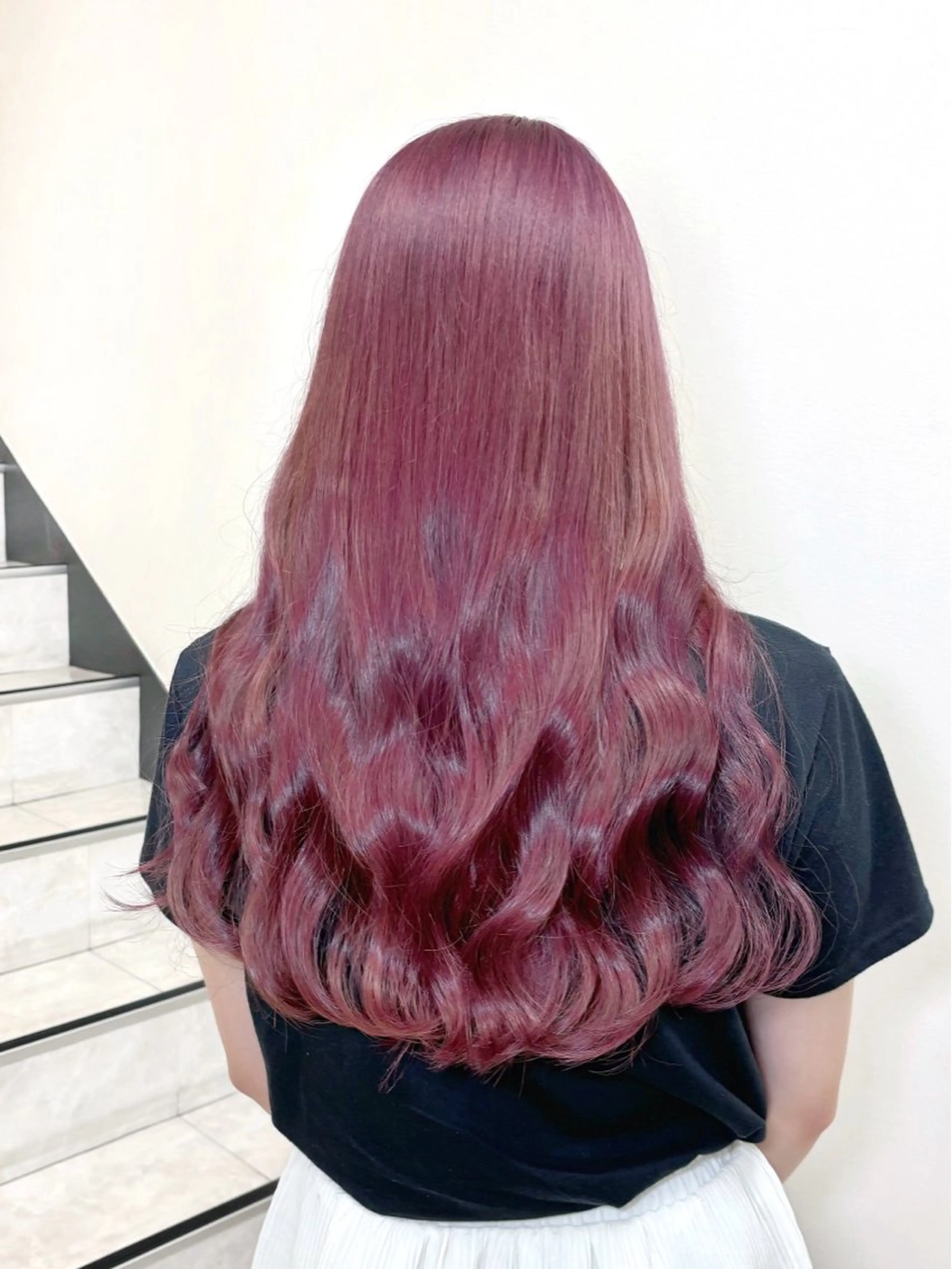 ロング ヘアカラー ブリーチ／ 髪質改善／ＲＹＯのヘアスタイル