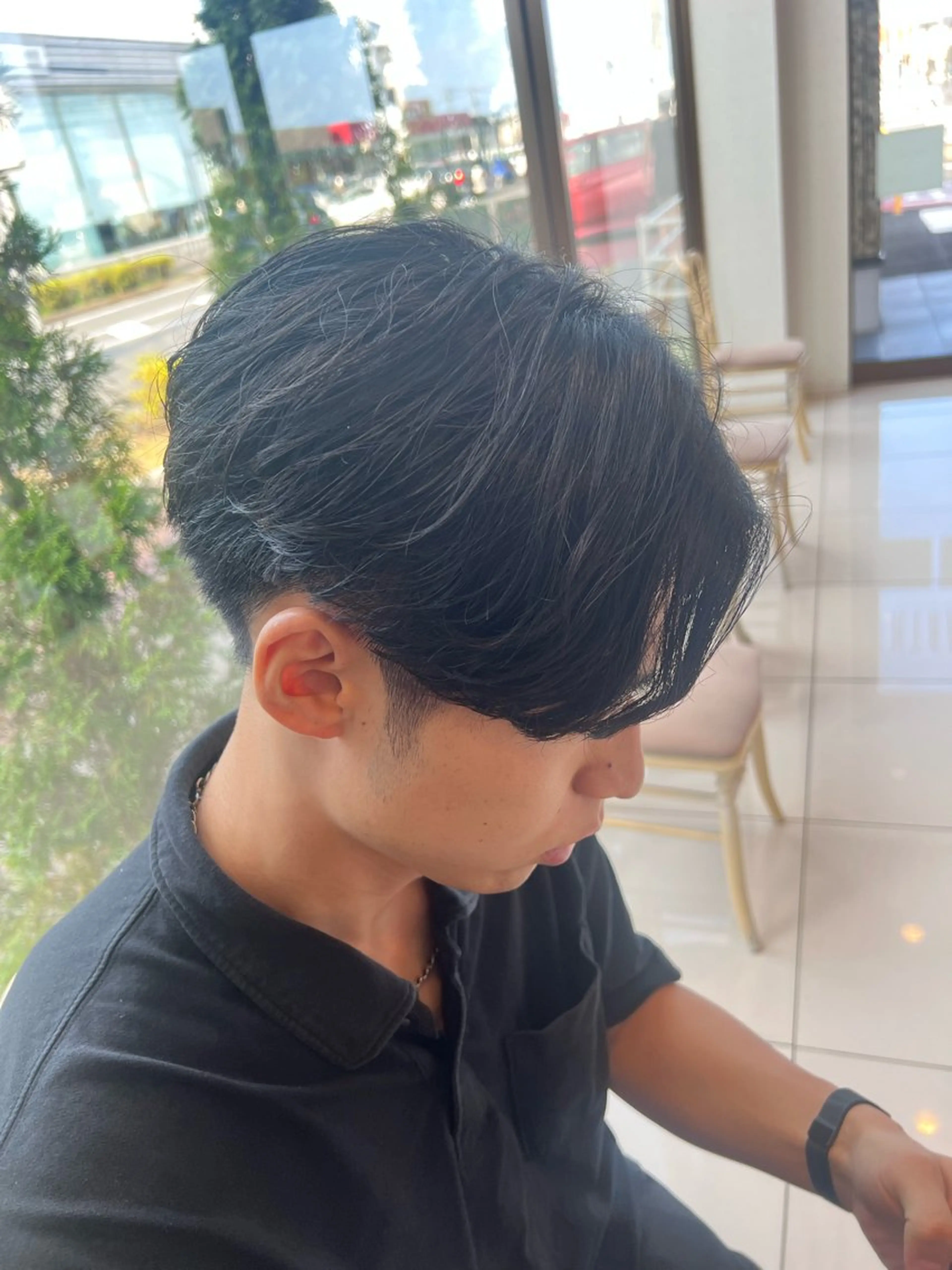 ショート パーマ カット パーマ トリートメント 豊田 恭平のヘアスタイル