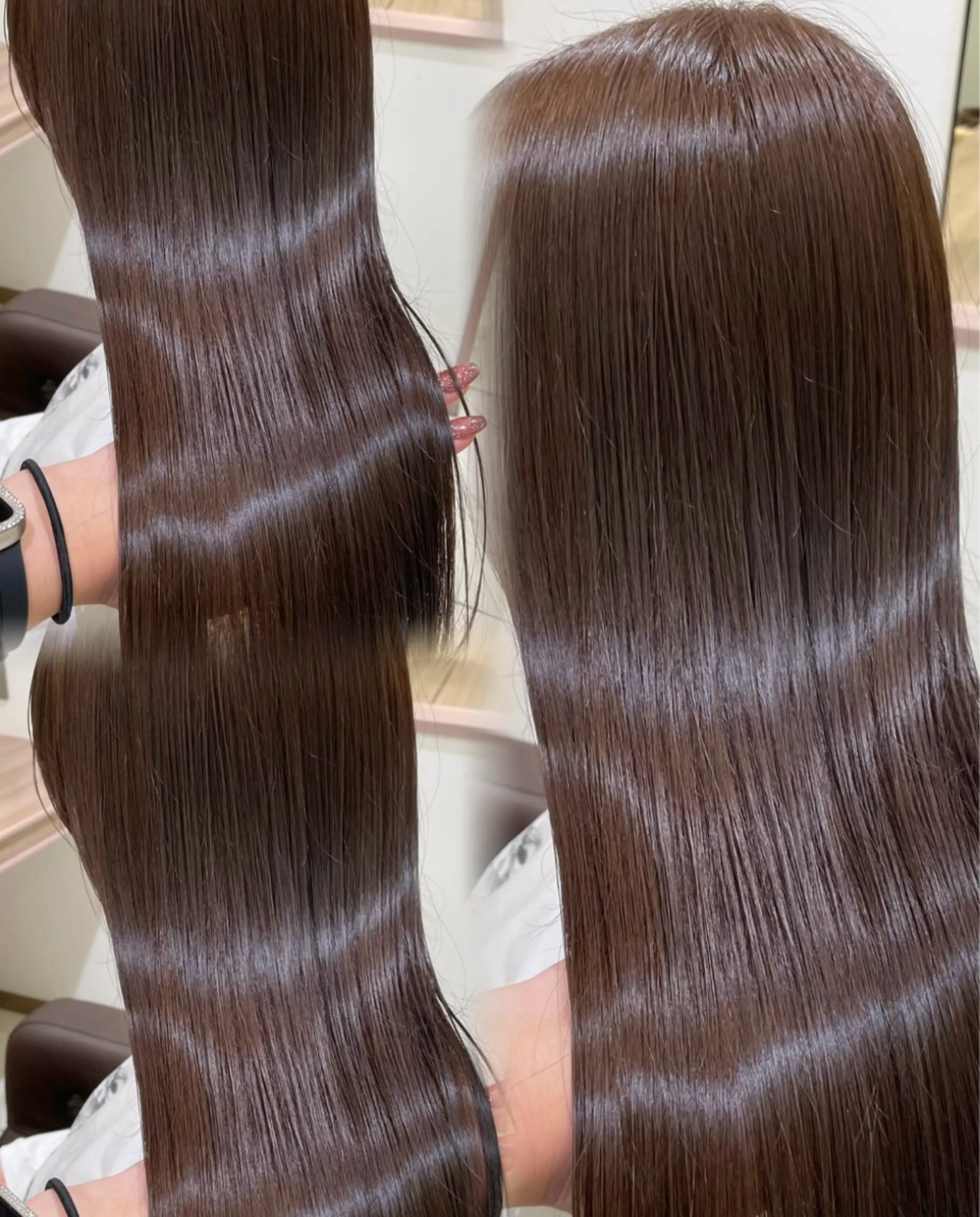 ロング カラー 🧸韓国/髪質改善 MOE🇰🇷🧸のヘアスタイル