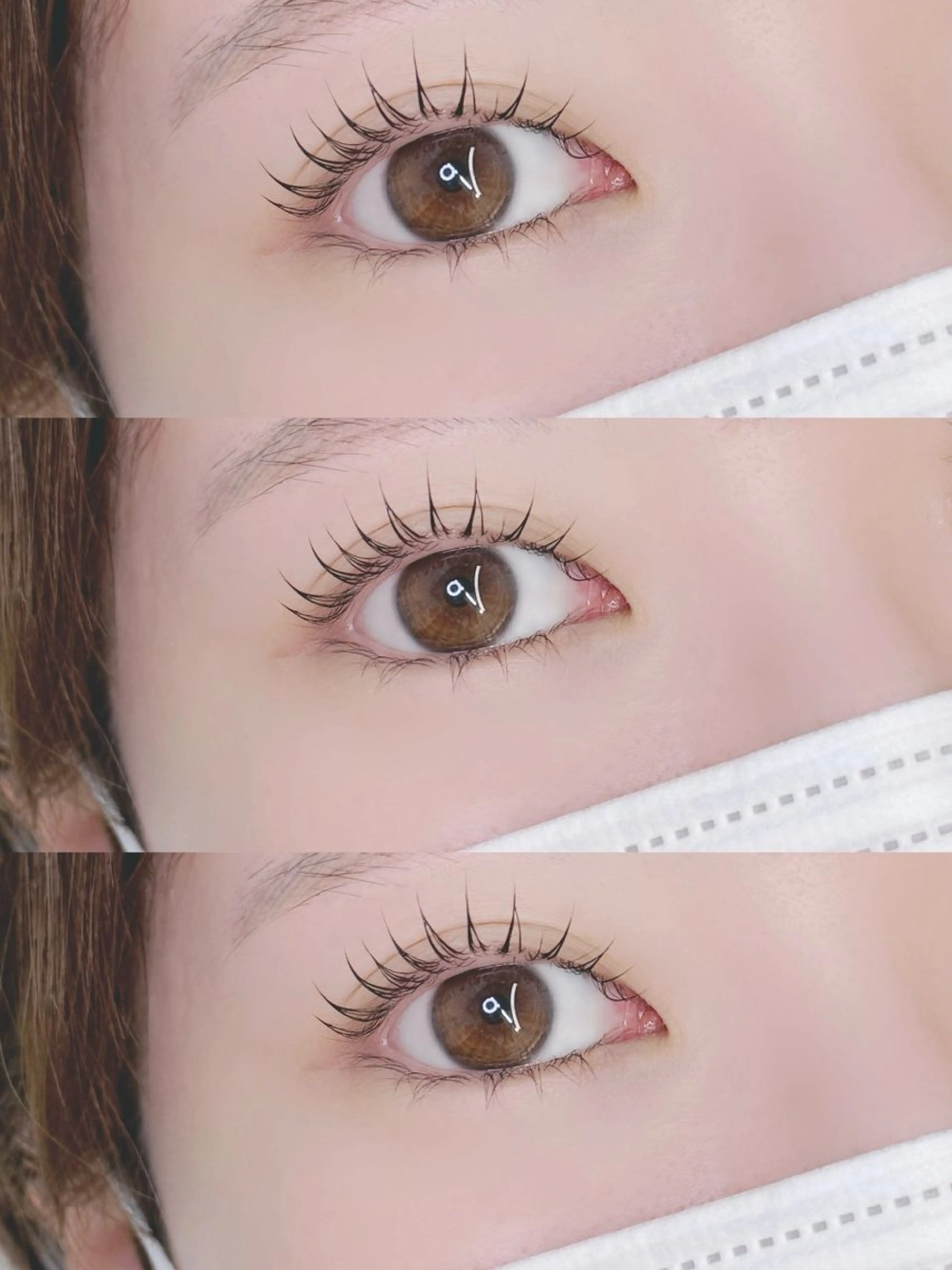 パリジェンヌラッシュリフトの写真