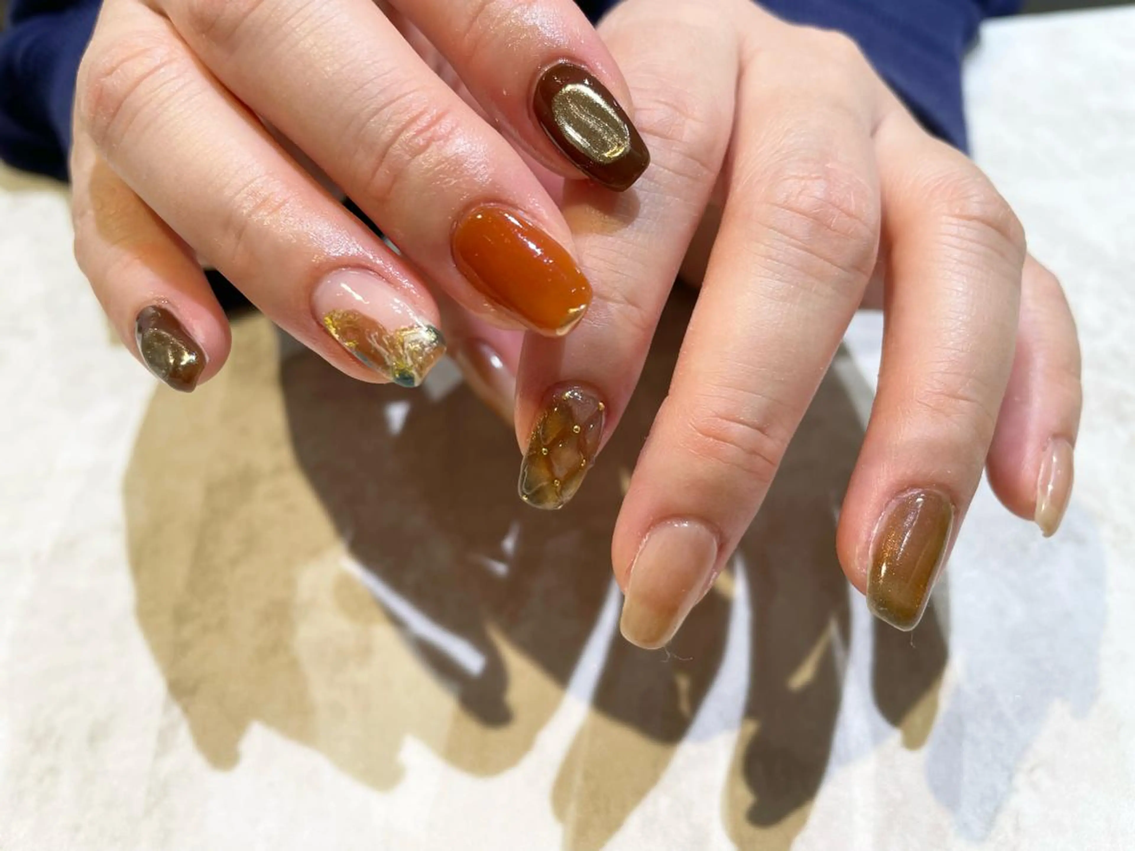 ネイル 舞田 苑香のネイルデザイン