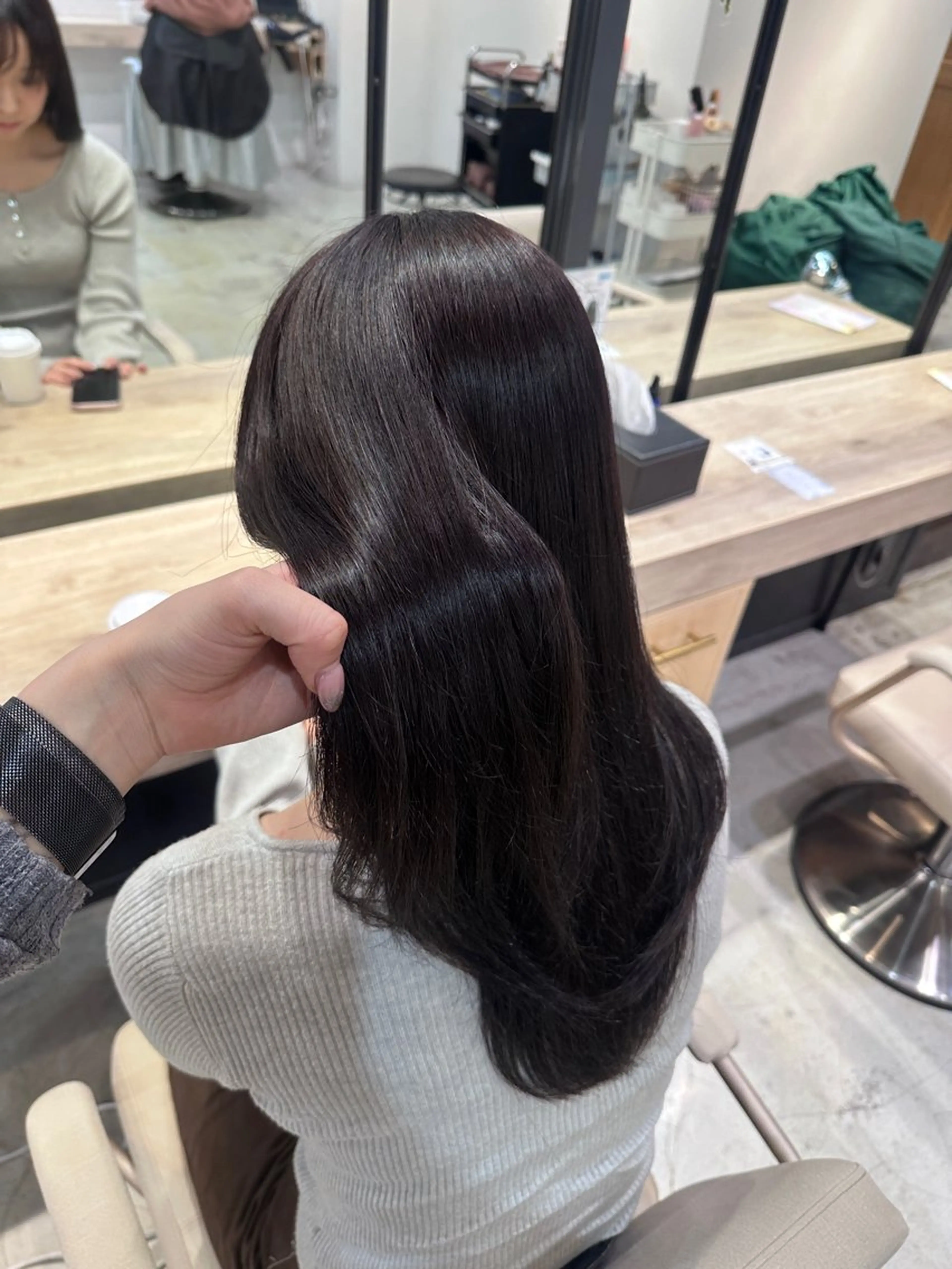 ロング カラー 🩷網紅ヘア ayumi🩷のヘアスタイル