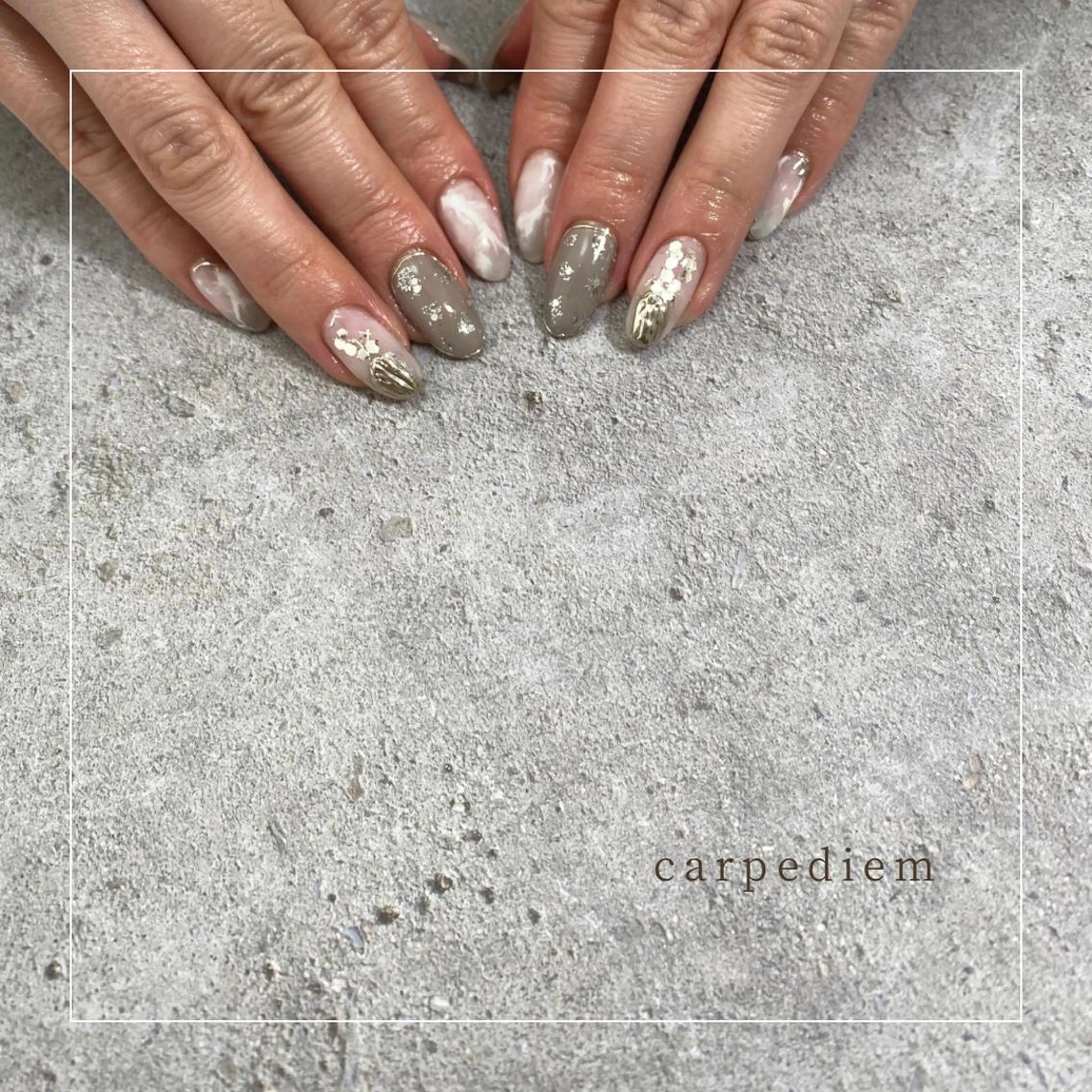 ネイル 城東区ネイルサロン carpediemのネイルデザイン