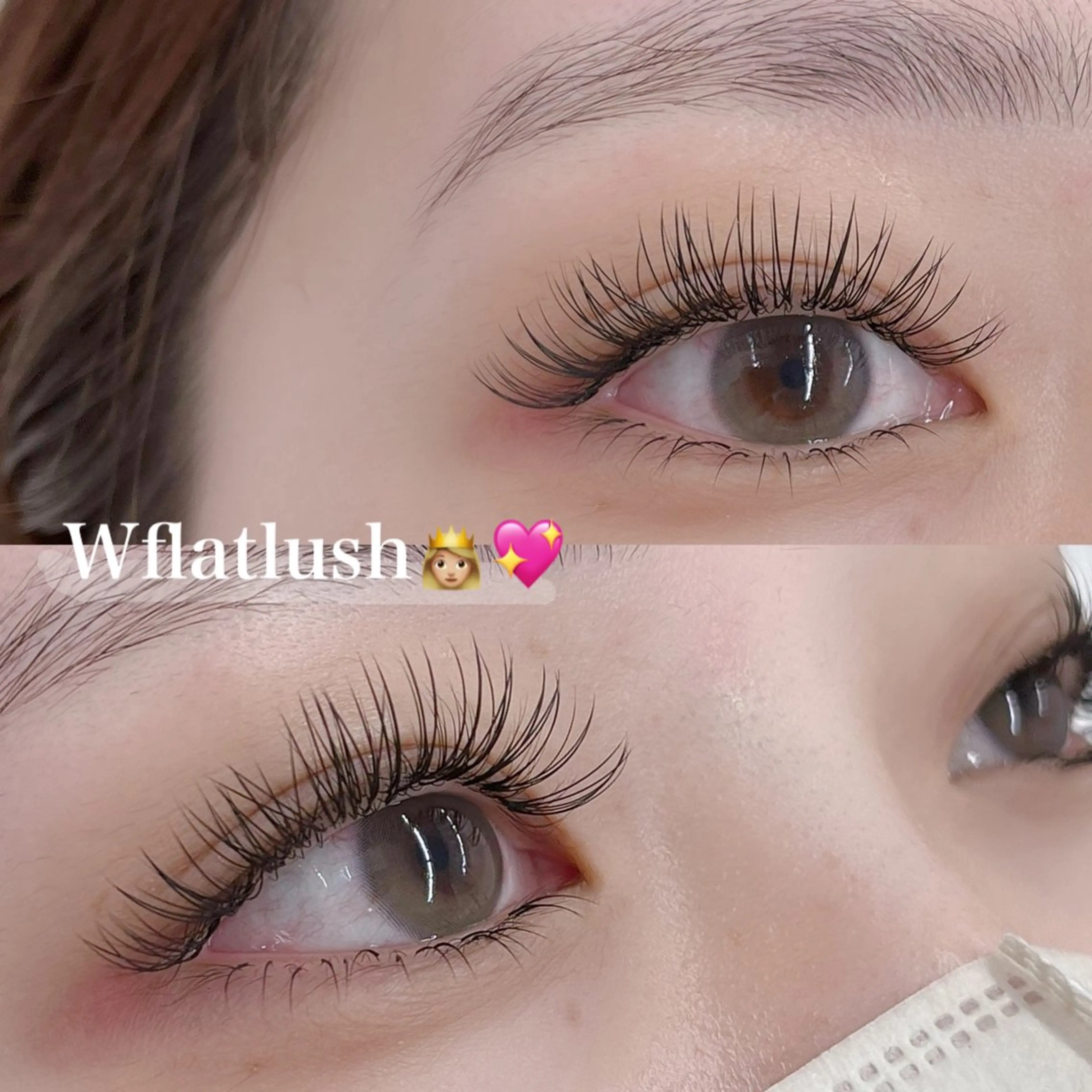 ✨🦋持ち抜群🦋✨Wフラットラッシュ120本【🫧オフ込み🫧】の写真