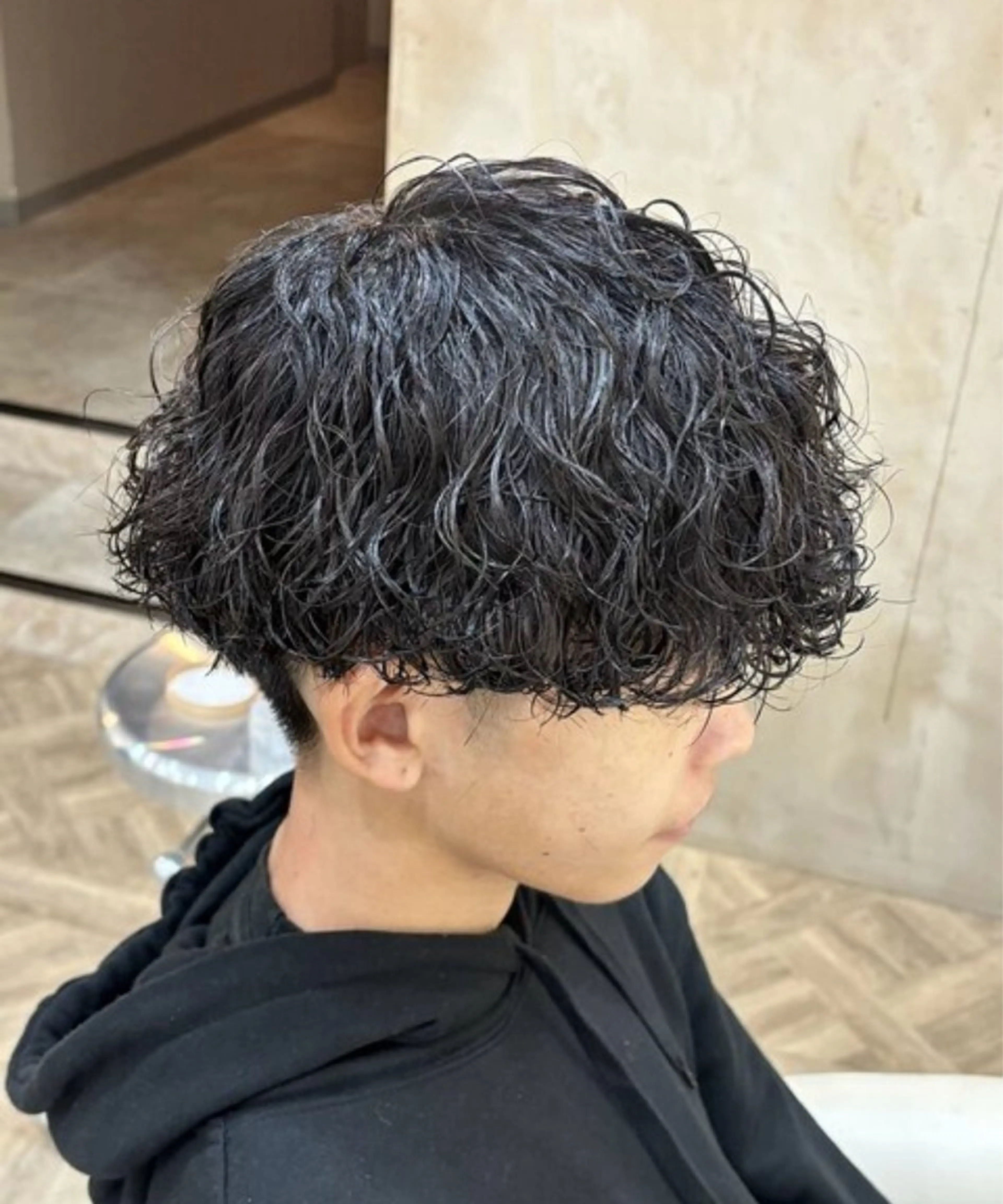 パーマ メンズ カット パーマ トリートメント ヘッドスパ 【メンズ専門】／ パーマ/名駅/Jinのヘアスタイル