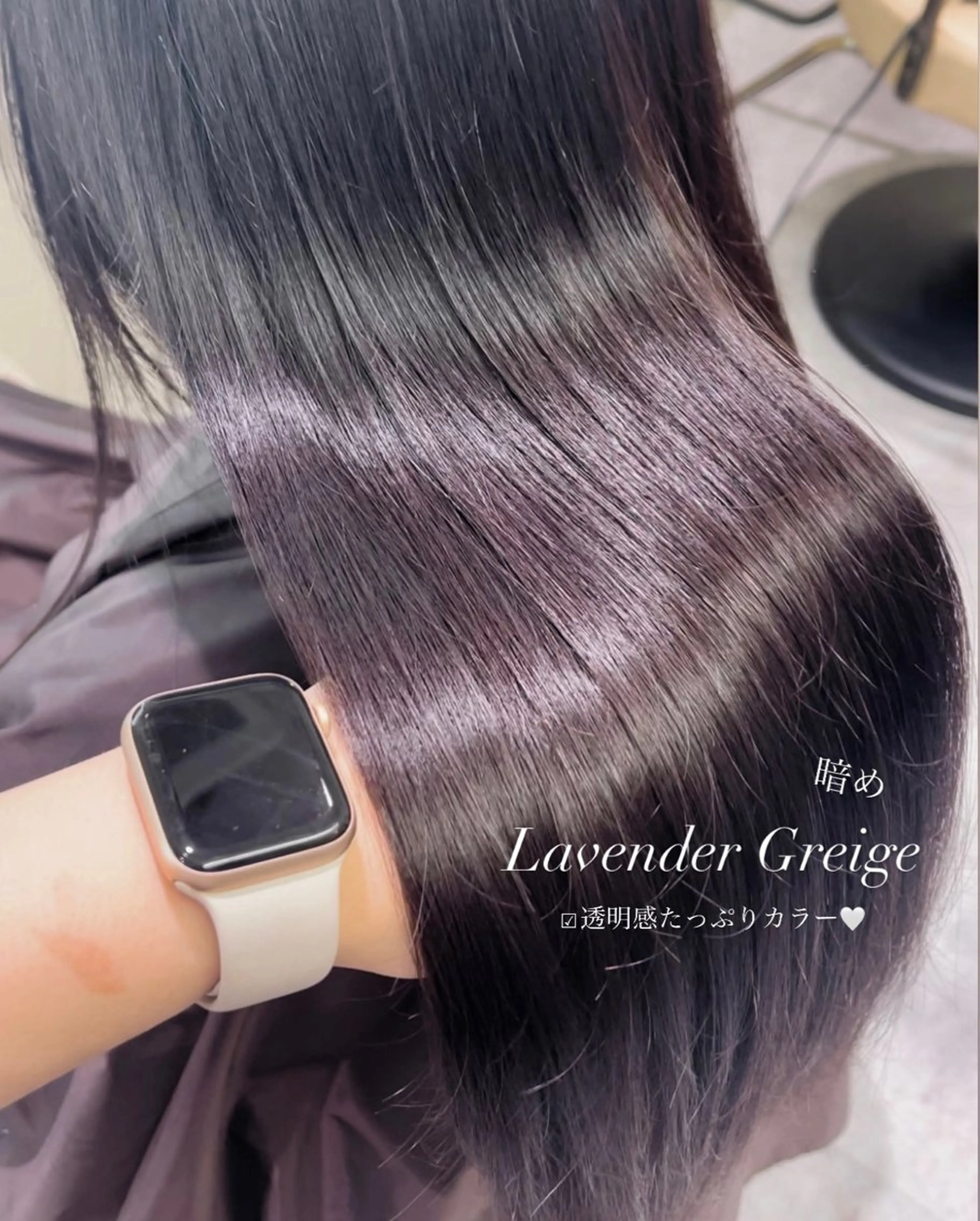 ロング haruna🤍 中韓mix✨のヘアスタイル