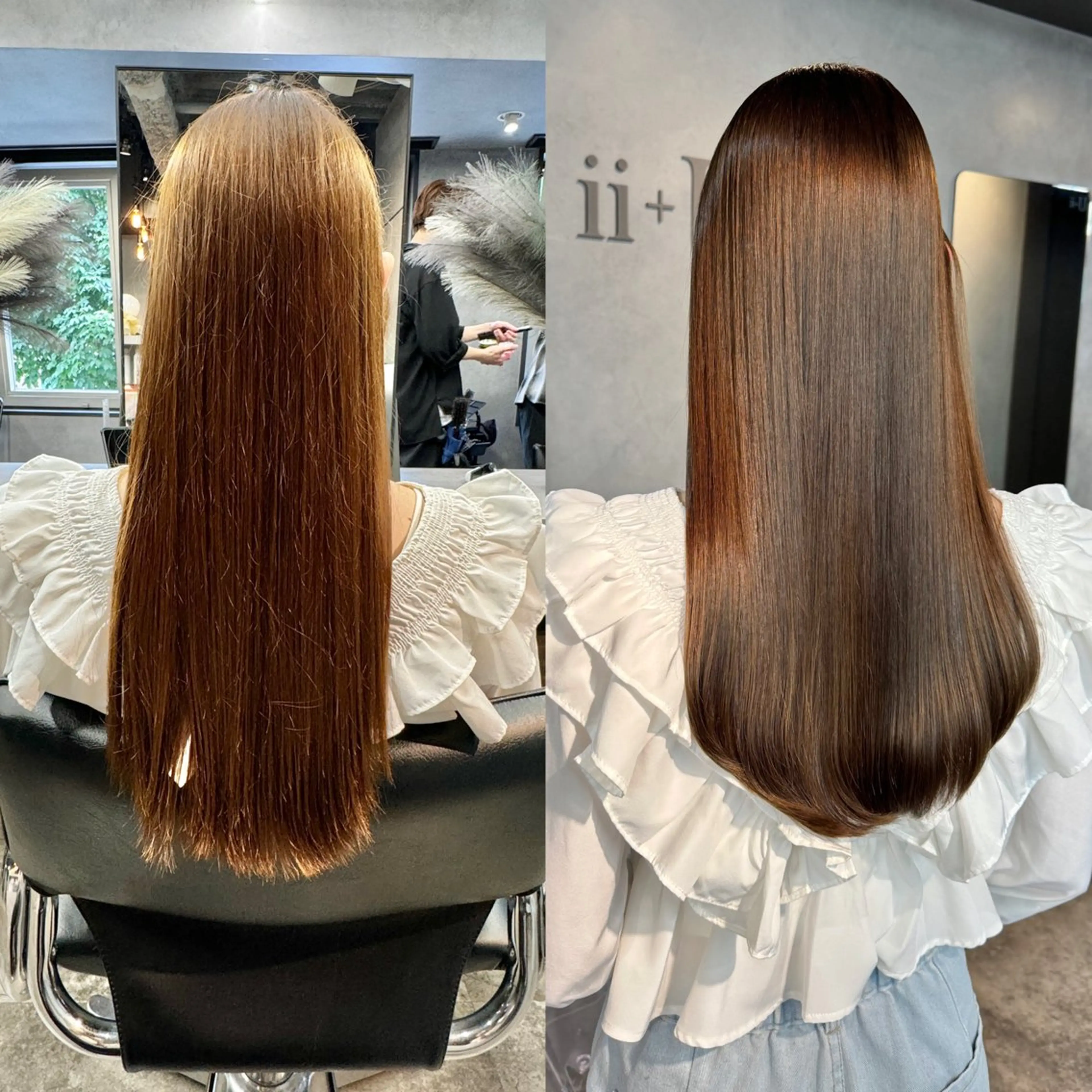 ロング カット ヘアカラー 縮毛矯正 トリートメント 髪質改善/艶髪 MINAMIのヘアスタイル