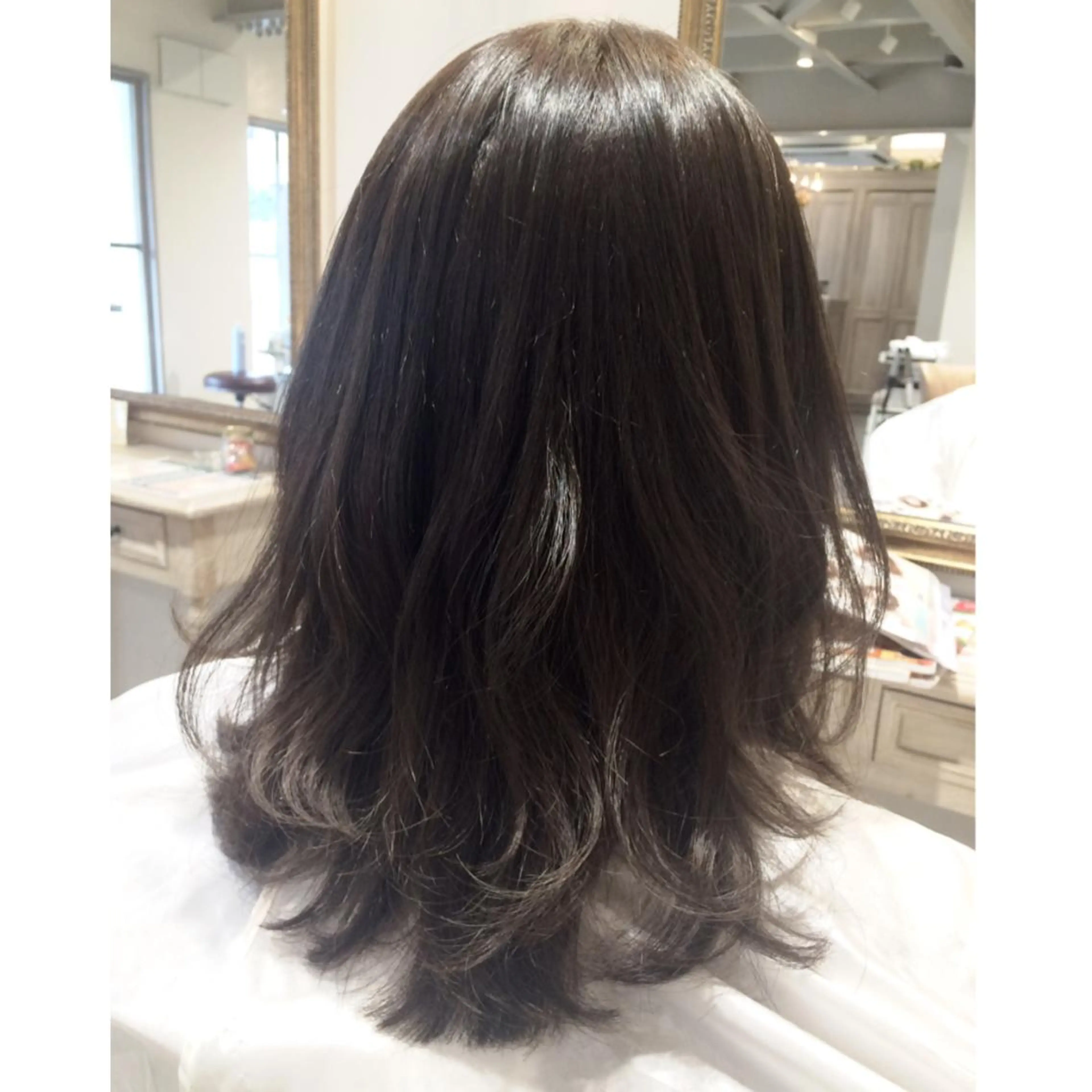 ショート ミディアム セミロング ロング カラー パーマ ヘアアレンジ 韓国♡ワンホン系 ♡YURIのヘアスタイル