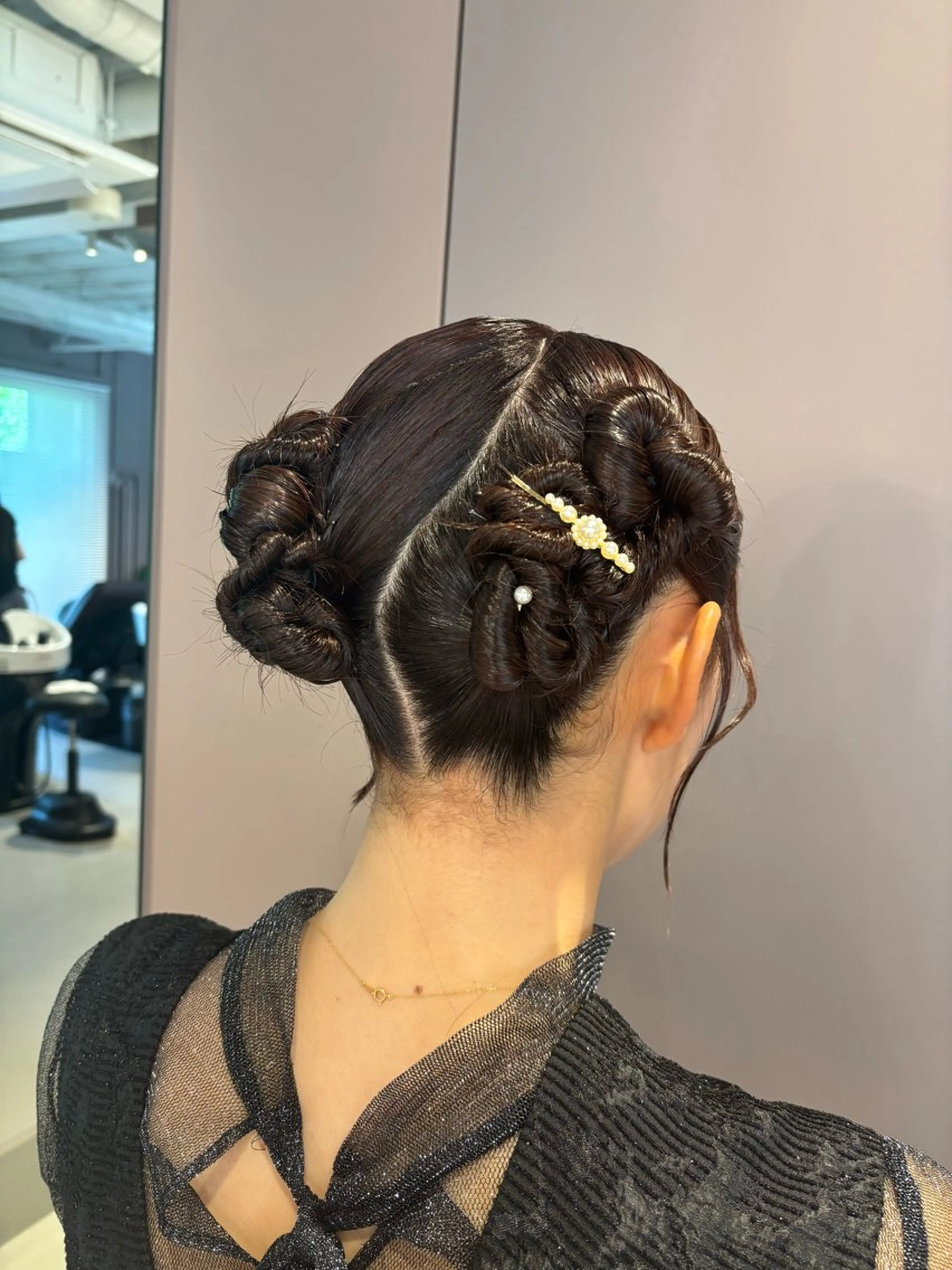 ロング ヘアセット Iris by artina 武蔵小杉店【イリス バイ アルティナ】所属・レイヤーカット/ボブ /nene🍥⋆*のヘアスタイル