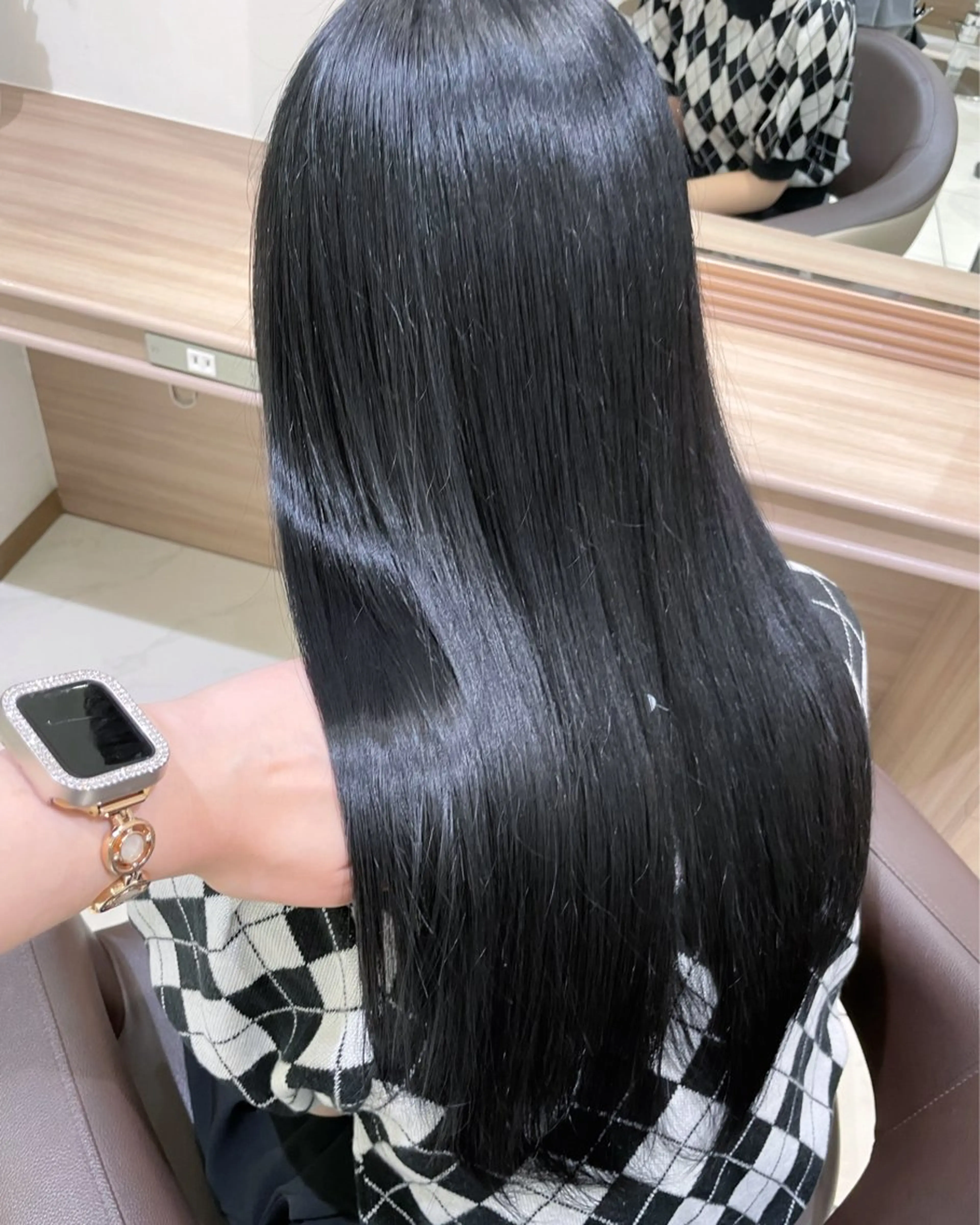 ロング カラー 🧸韓国/髪質改善 MOE🇰🇷🧸のヘアスタイル