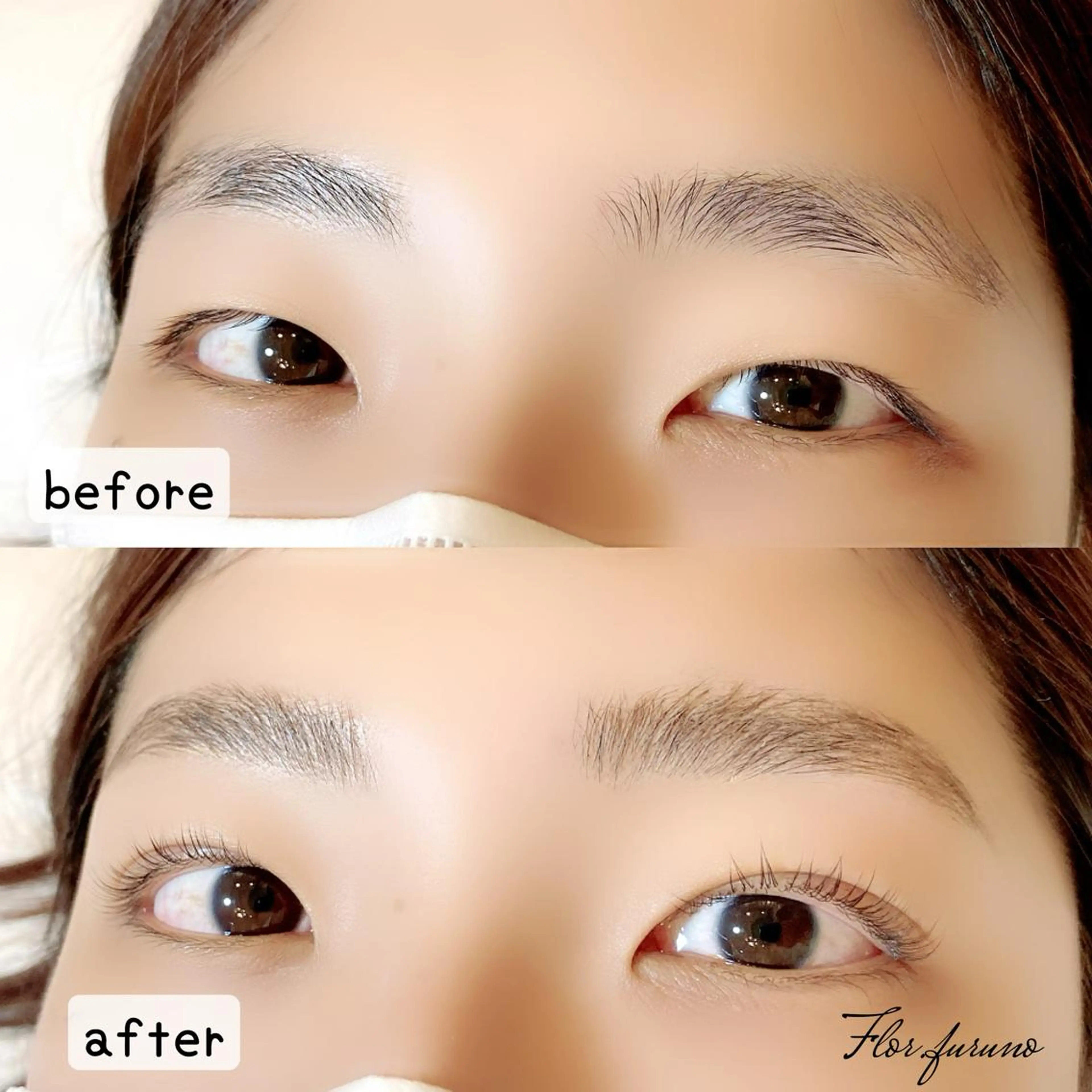 マツエク・マツパ アイブロウ Flor上大岡 ＊フルノ リナ＊のマツエク・マツパデザイン