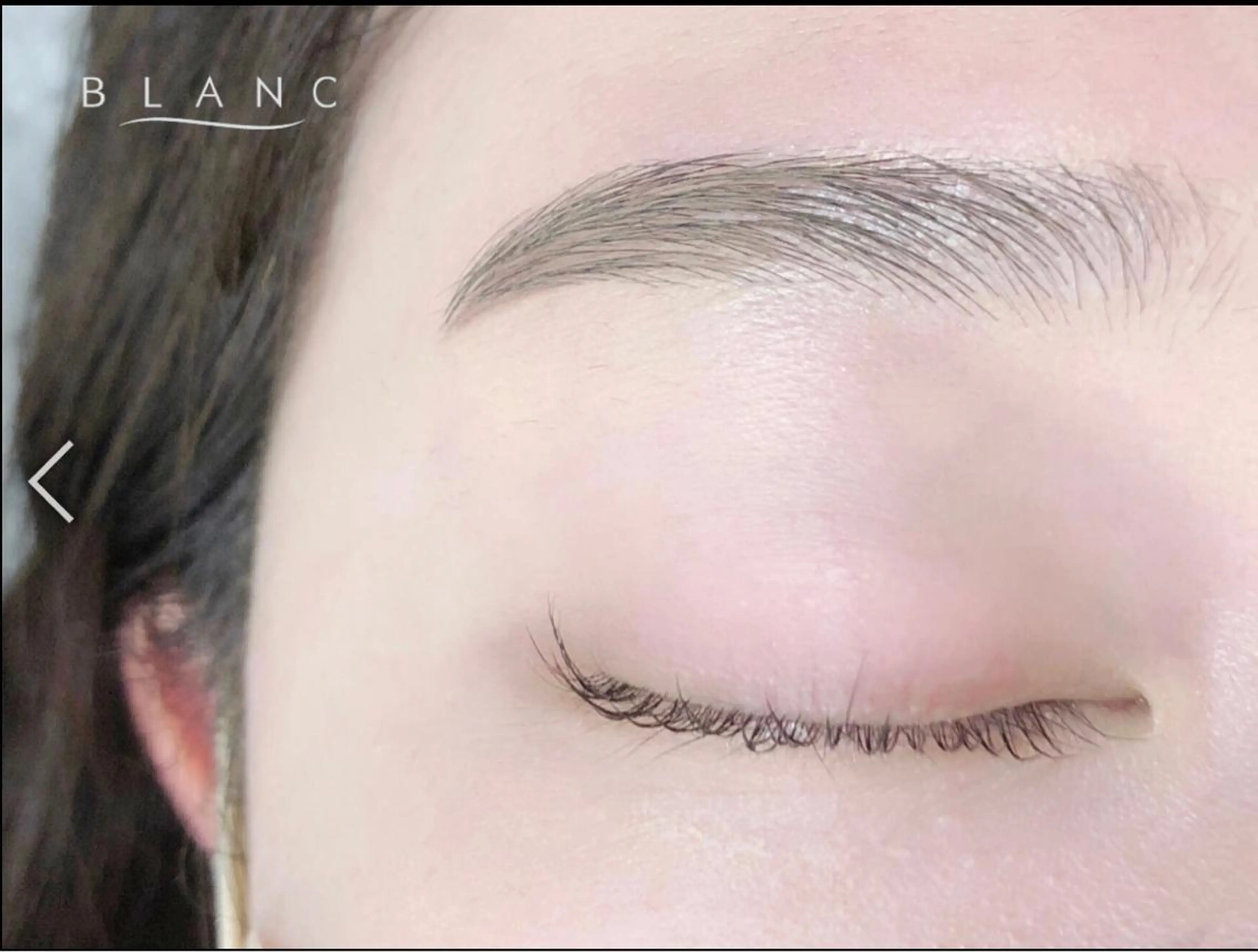 マツエク・マツパ アイブロウ まつげパーマ Blanc School Hのマツエク・マツパデザイン