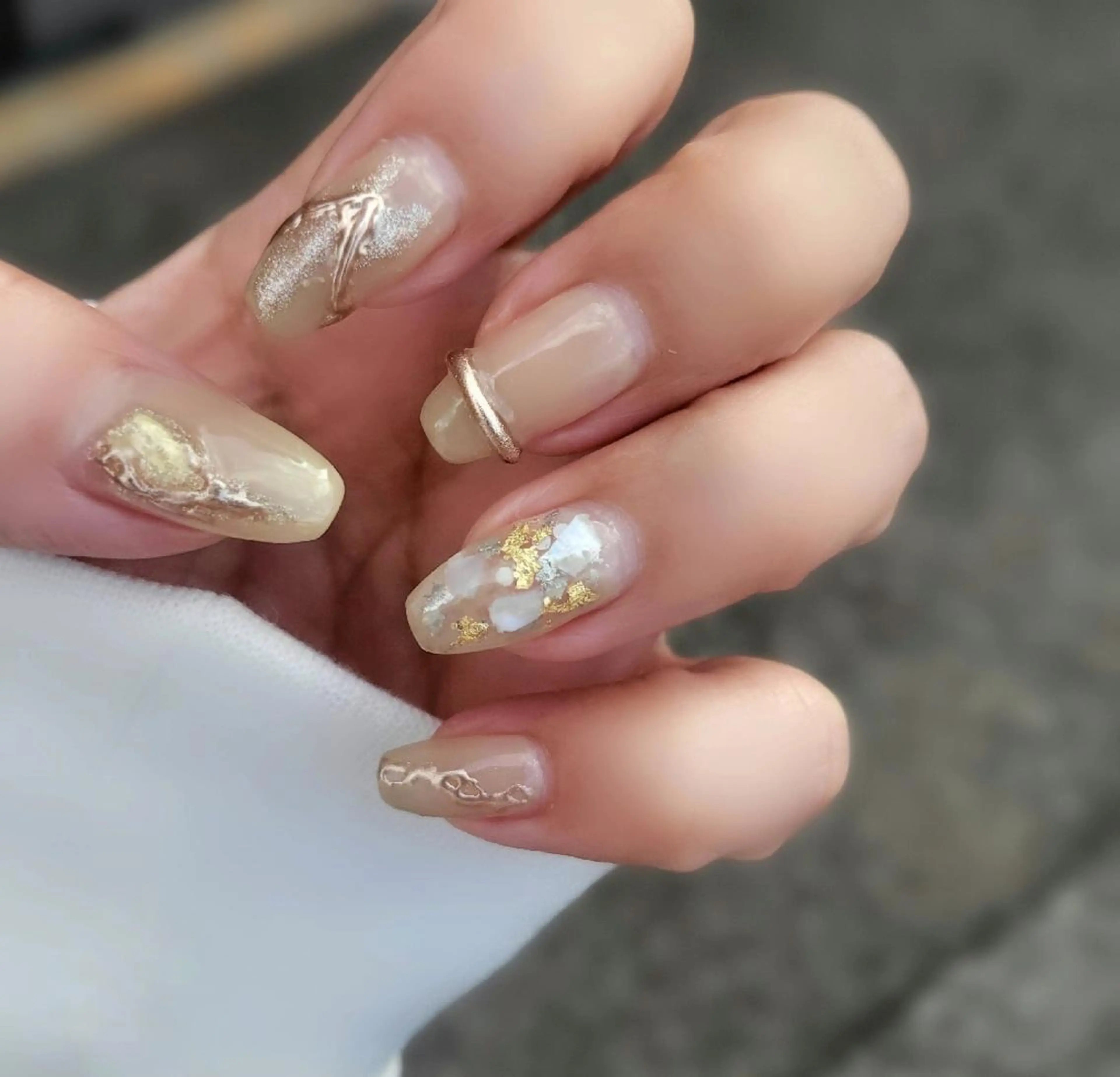ネイル ニュアンスネイル Noah'snail   のネイルデザイン
