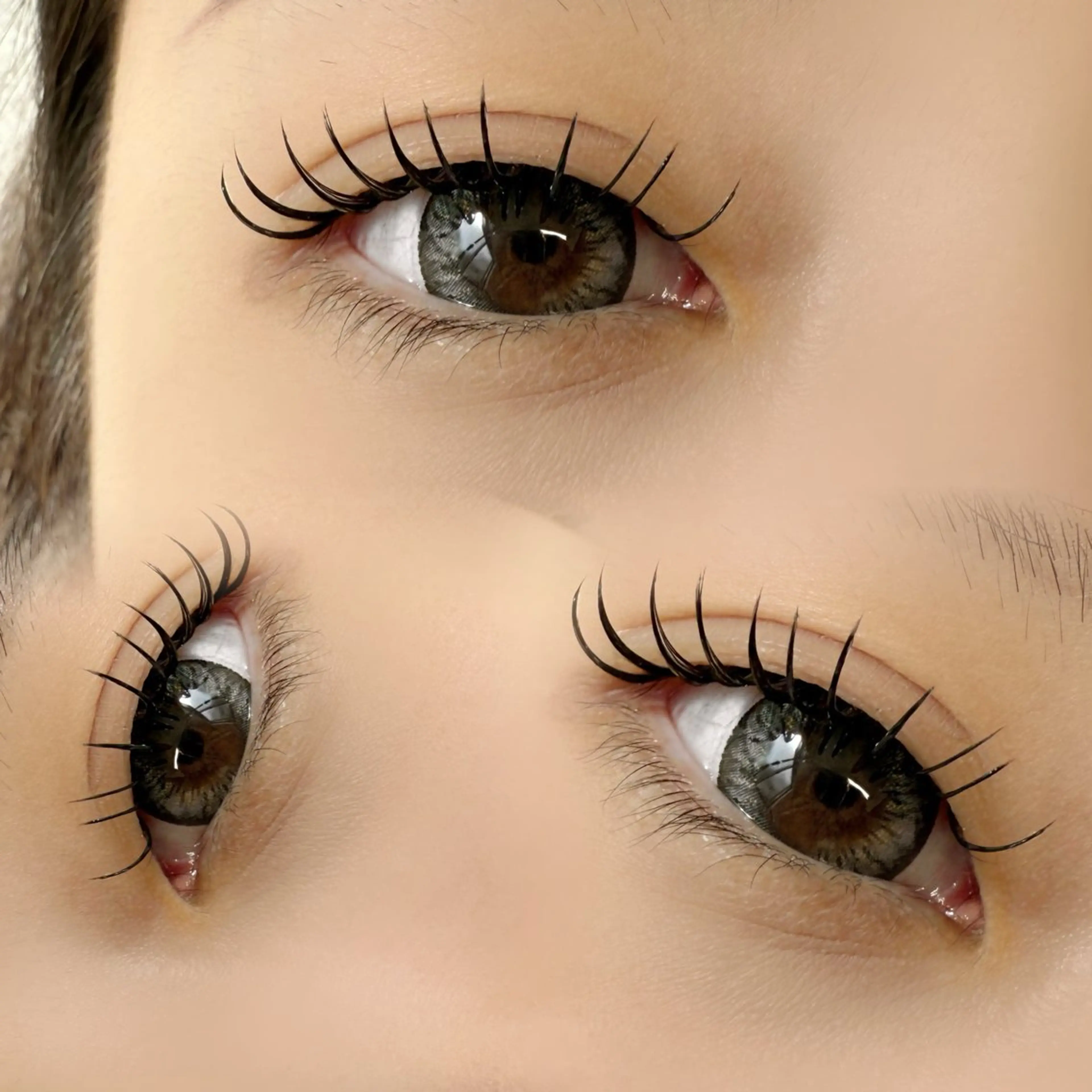 マツエク・マツパ フラットラッシュ Riialash.所属・Riko .のマツエク・マツパデザイン