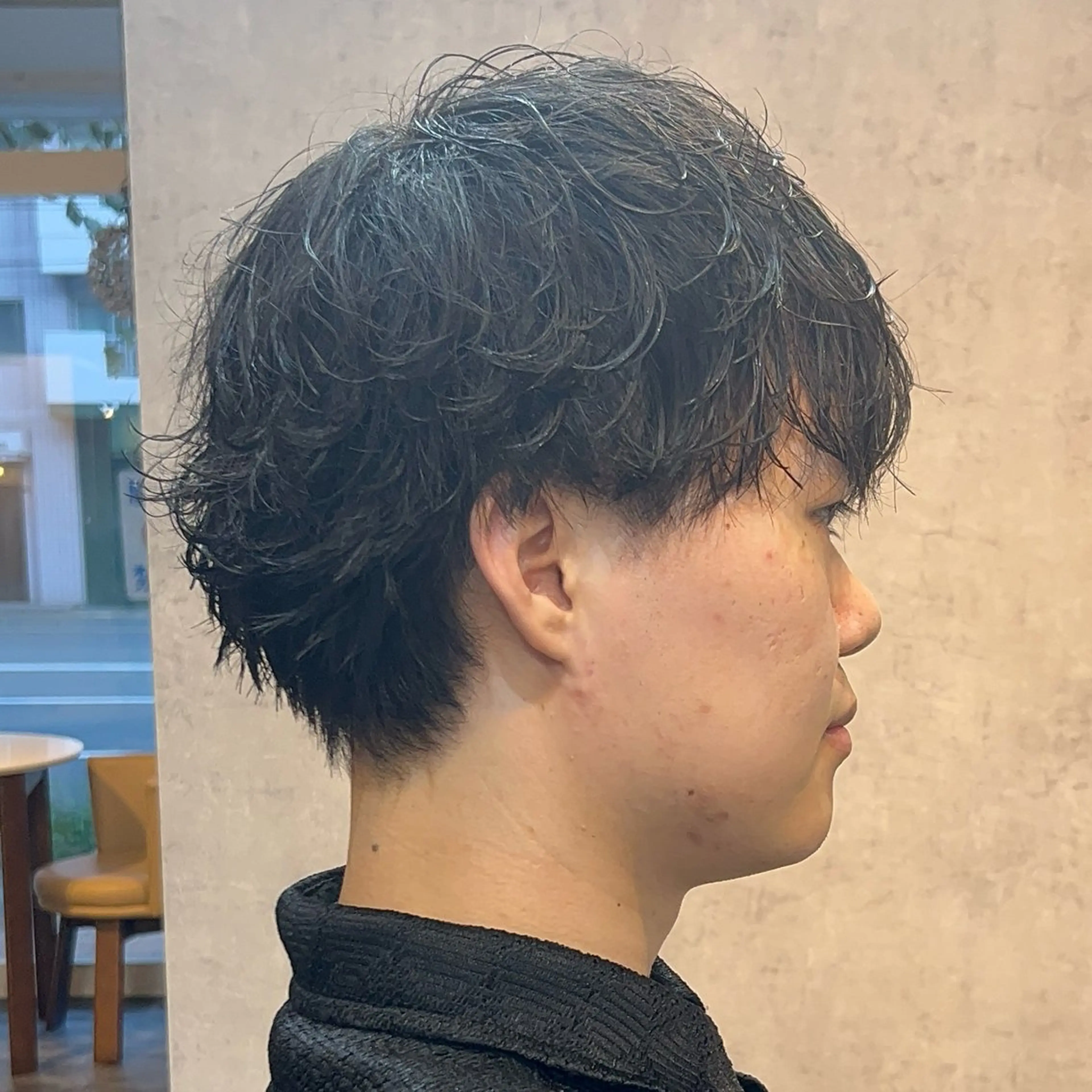 パーマ メンズ フェザーパーマ メンズパーマ 波巻きパーマ カット パーマ yori所属・メンズパーマ/メンズ カット/たばたよしきのヘアスタイル