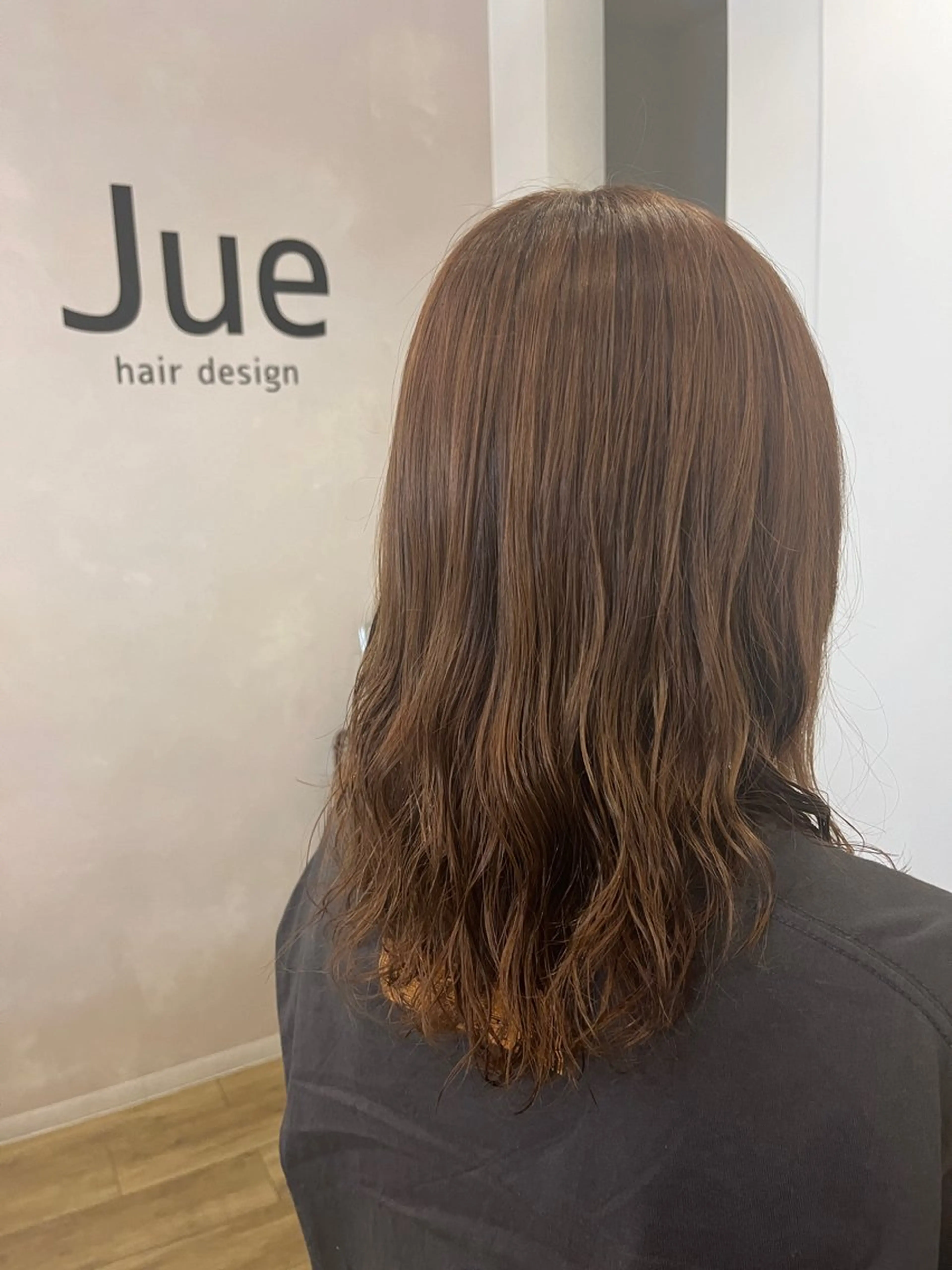 セミロング 高村 りなのヘアスタイル
