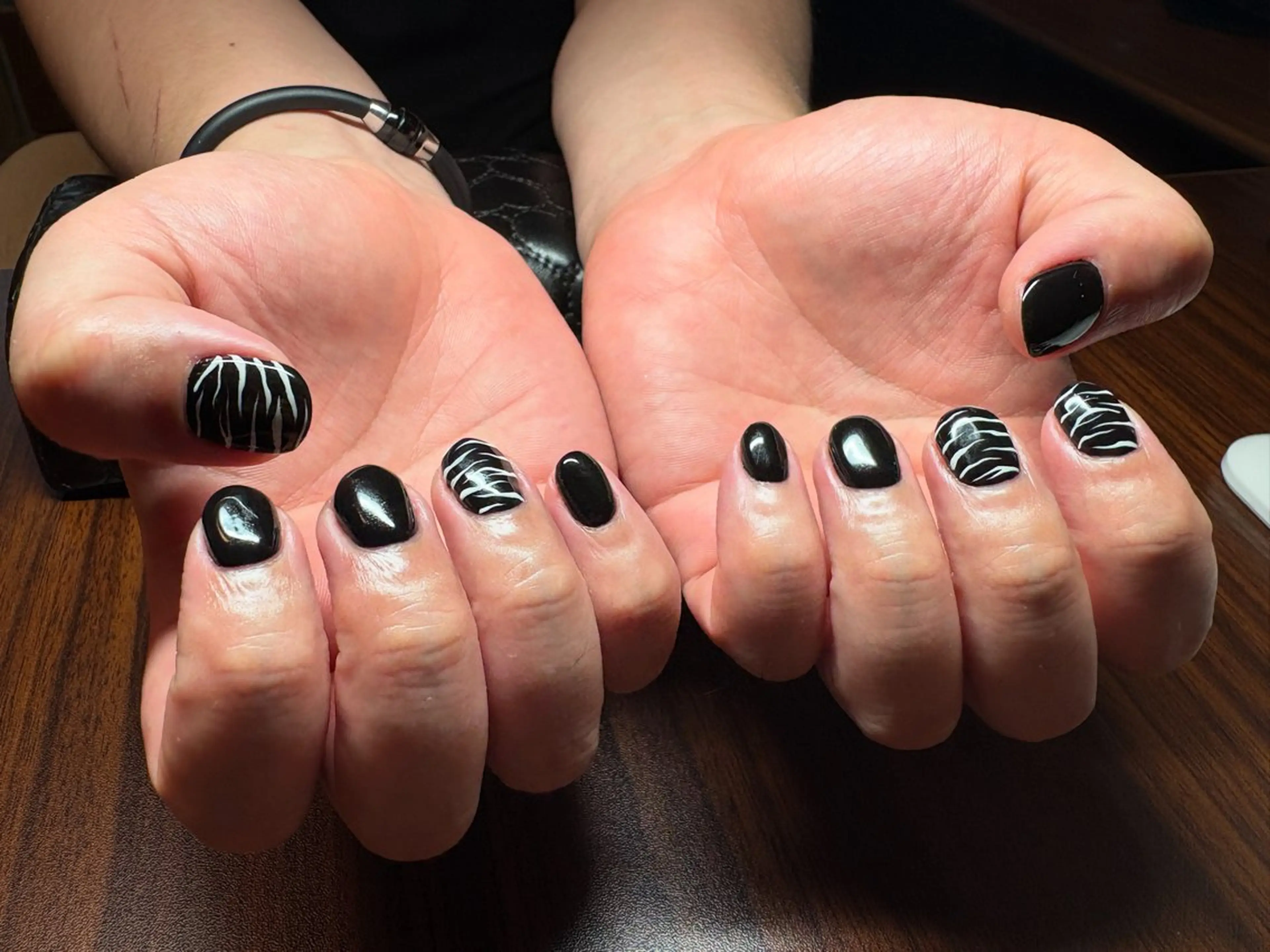 ネイル アニマル柄 メンズネイル ハンドネイル Nail Salon Azaharのネイルデザイン