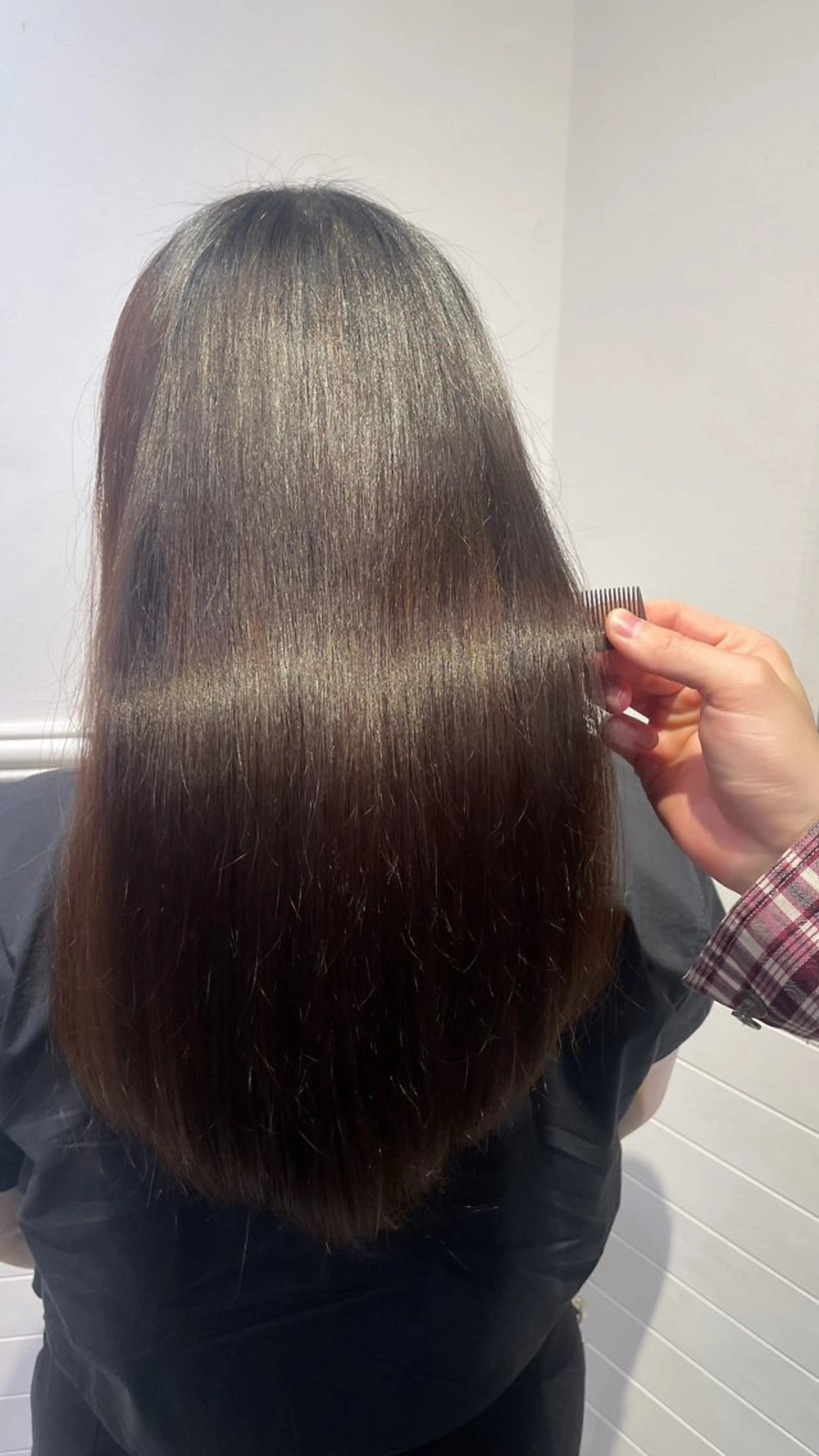 ロング 上野 恵子のヘアスタイル